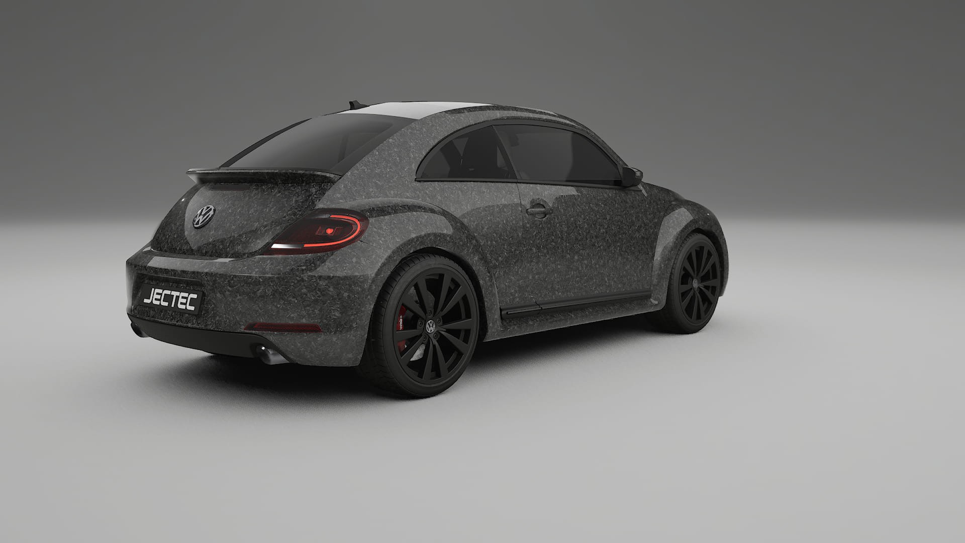 VW Beetle A5 prefacelift pre LCI TPU Lackskyddsfilm | FORGED S Färgskiftande PPF – Komplett Förskuret Kit