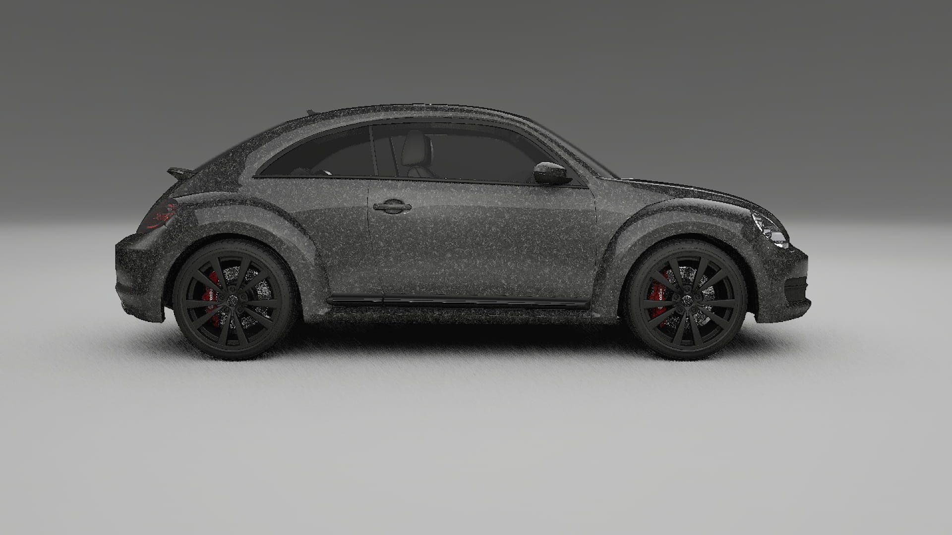 VW Beetle A5 prefacelift pre LCI TPU Lackskyddsfilm | FORGED S Färgskiftande PPF – Komplett Förskuret Kit