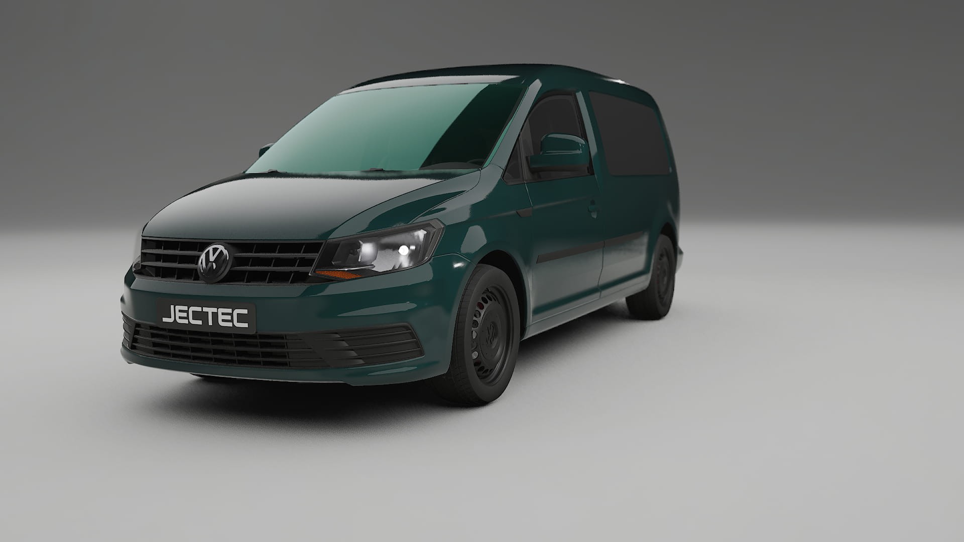 VW Caddy Maxi SB TPU Lackskyddsfilm | INFERNO Färgskiftande PPF – Komplett Förskuret Kit