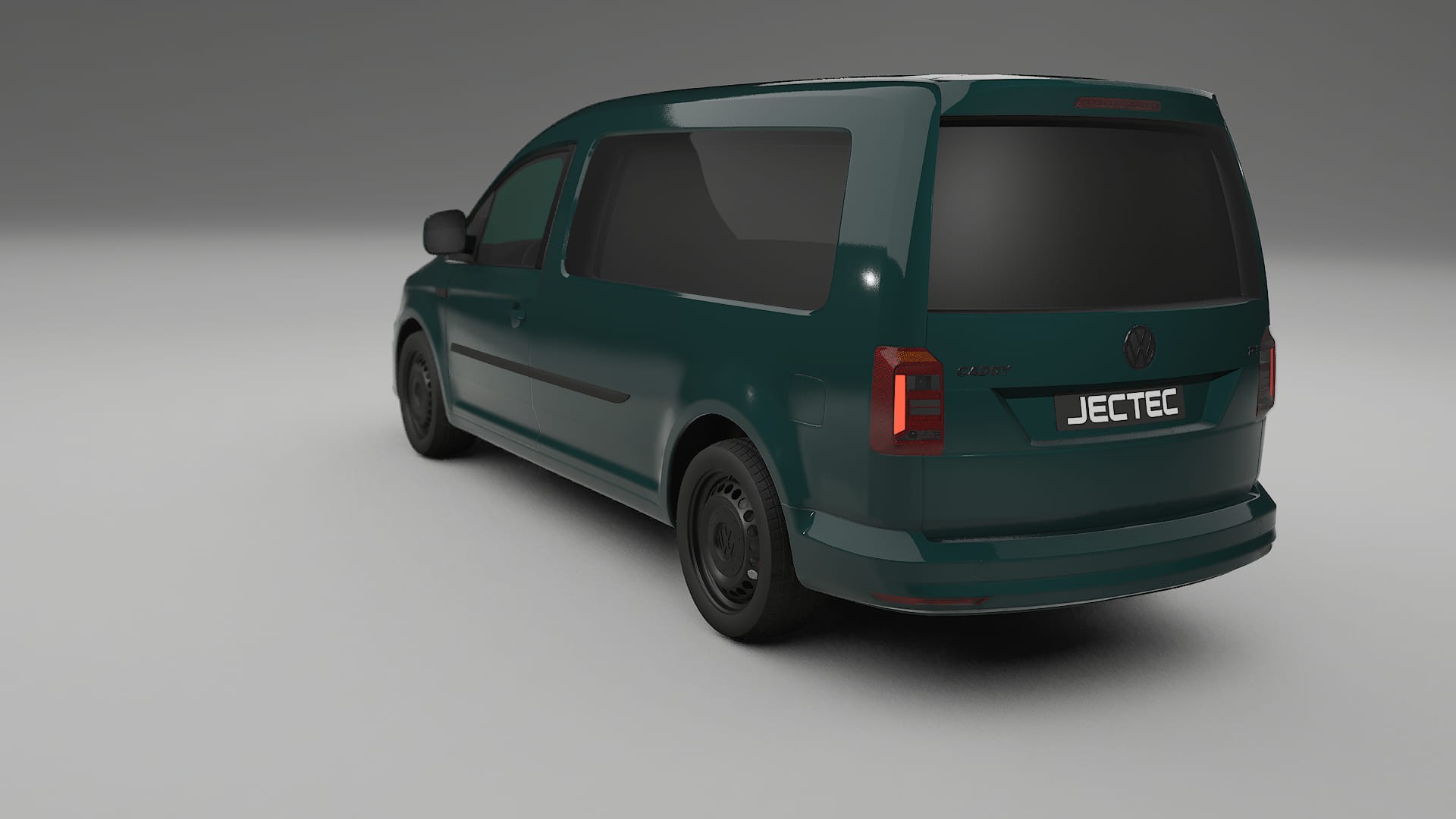 VW Caddy Maxi SB TPU Lackskyddsfilm | INFERNO Färgskiftande PPF – Komplett Förskuret Kit