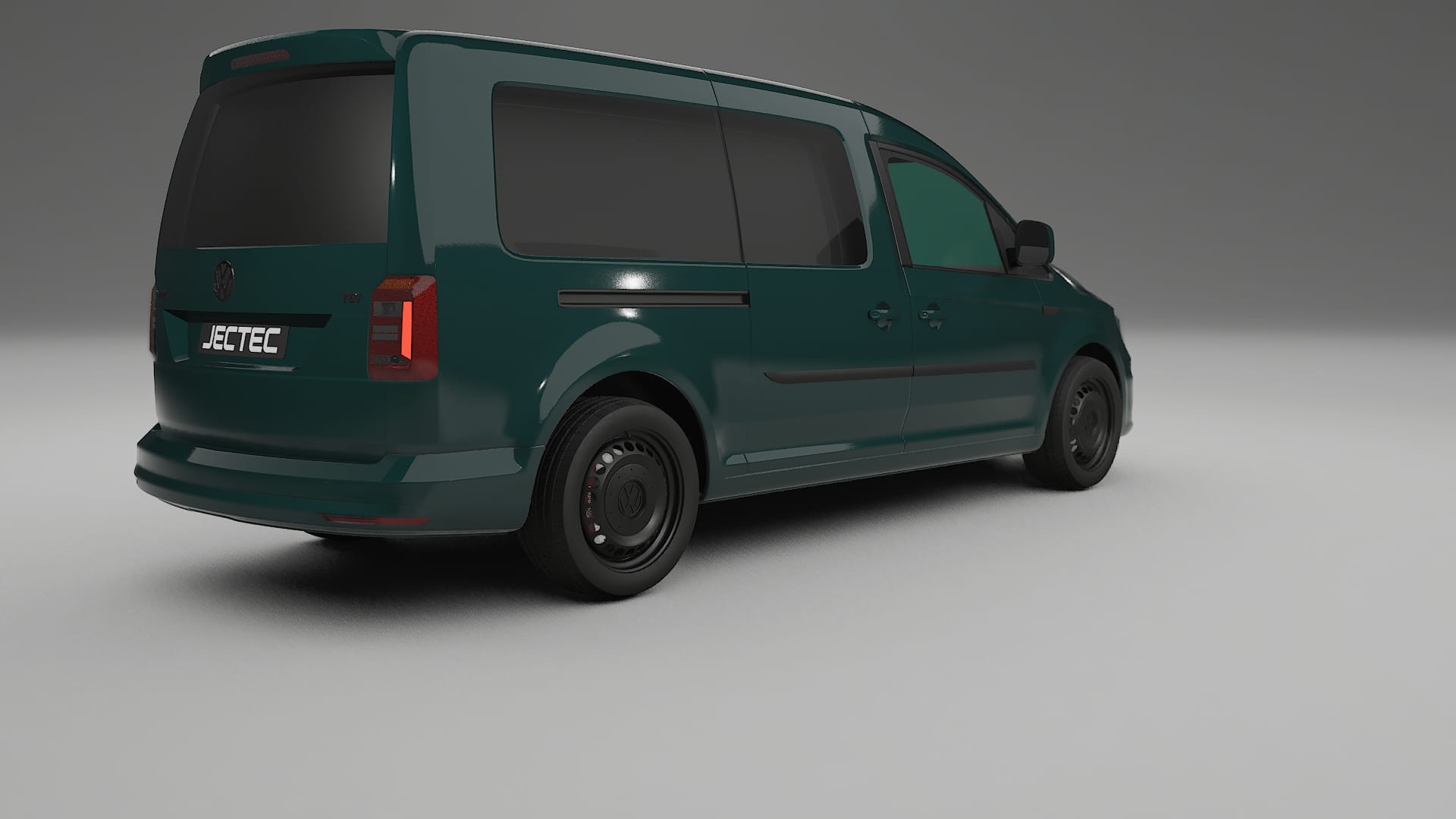 VW Caddy Maxi SB TPU Lackskyddsfilm | INFERNO Färgskiftande PPF – Komplett Förskuret Kit