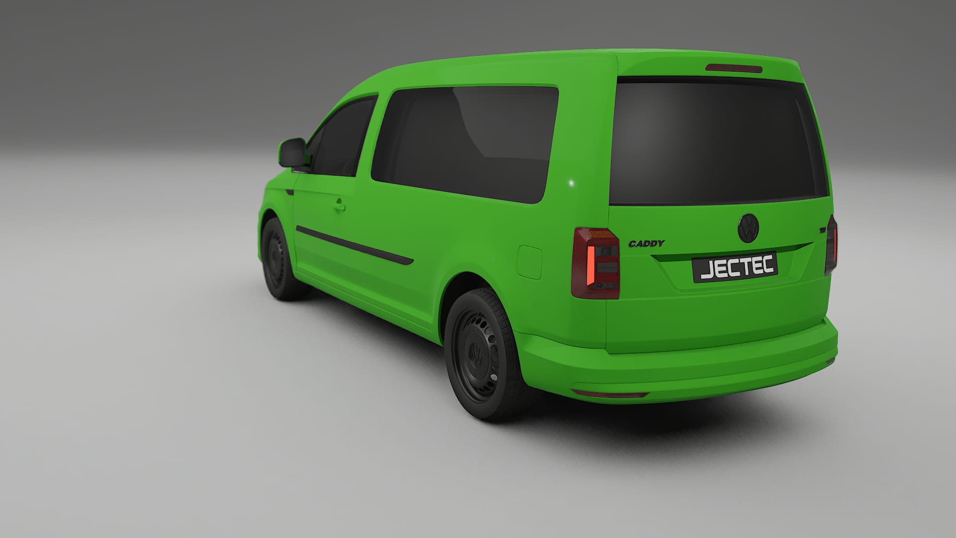 VW Caddy Maxi SB TPU Lackskyddsfilm | VENOM Färgskiftande PPF – Komplett Förskuret Kit