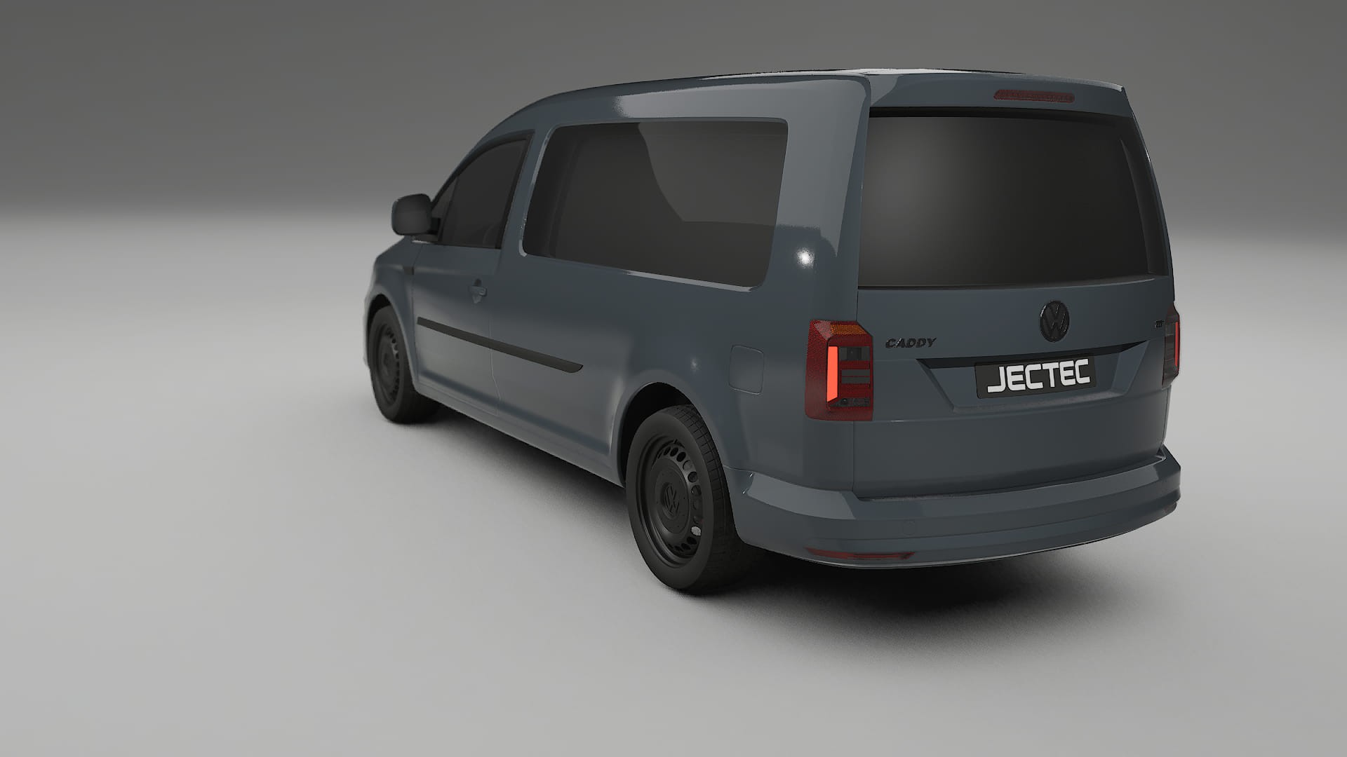 VW Caddy Maxi SB TPU Lackskyddsfilm | GRANITE Färgskiftande PPF – Komplett Förskuret Kit