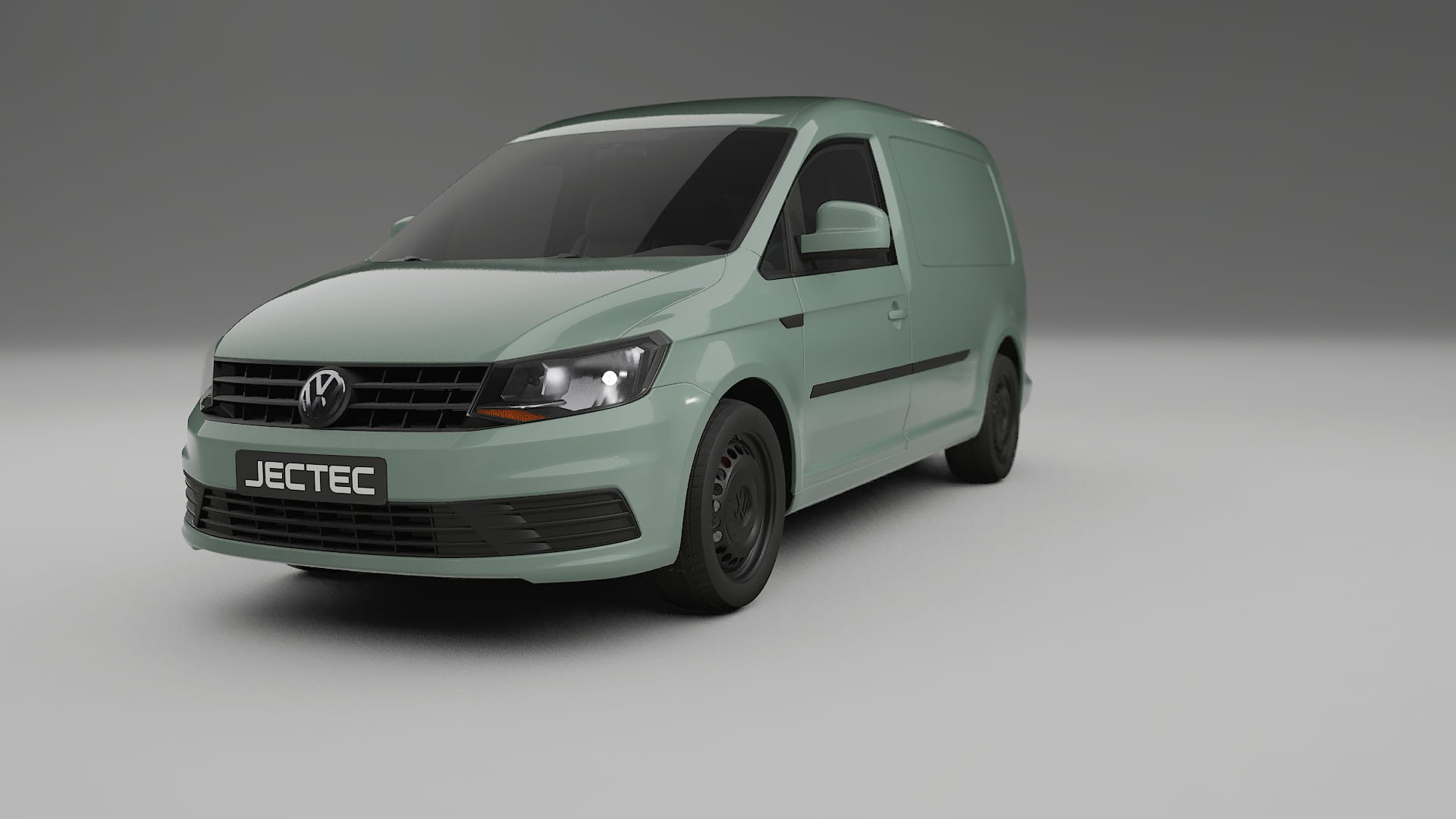 VW Caddy Maxi SB TPU Lackskyddsfilm | CINDER Färgskiftande PPF – Komplett Förskuret Kit