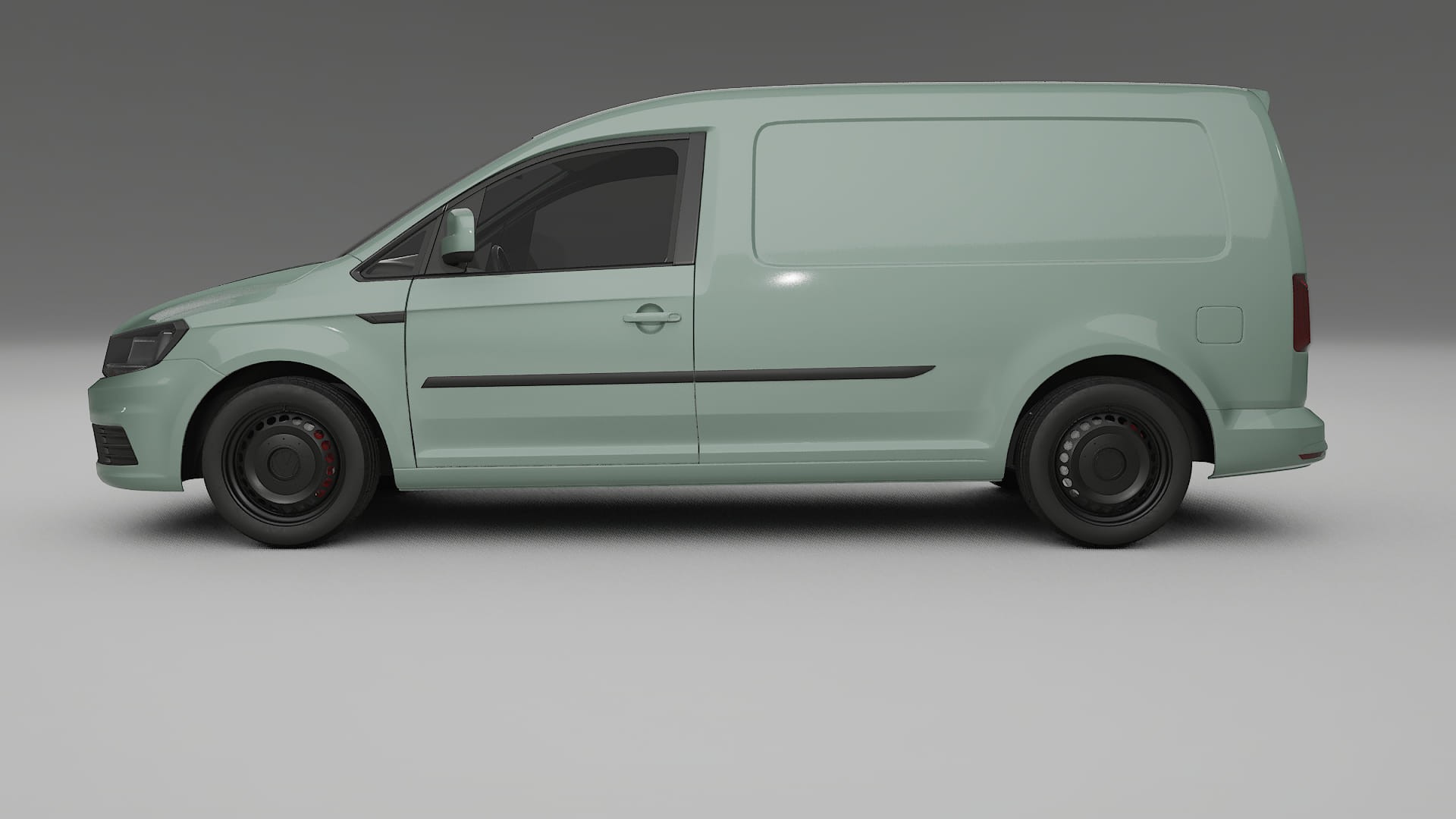 VW Caddy Maxi SB TPU Lackskyddsfilm | CINDER Färgskiftande PPF – Komplett Förskuret Kit