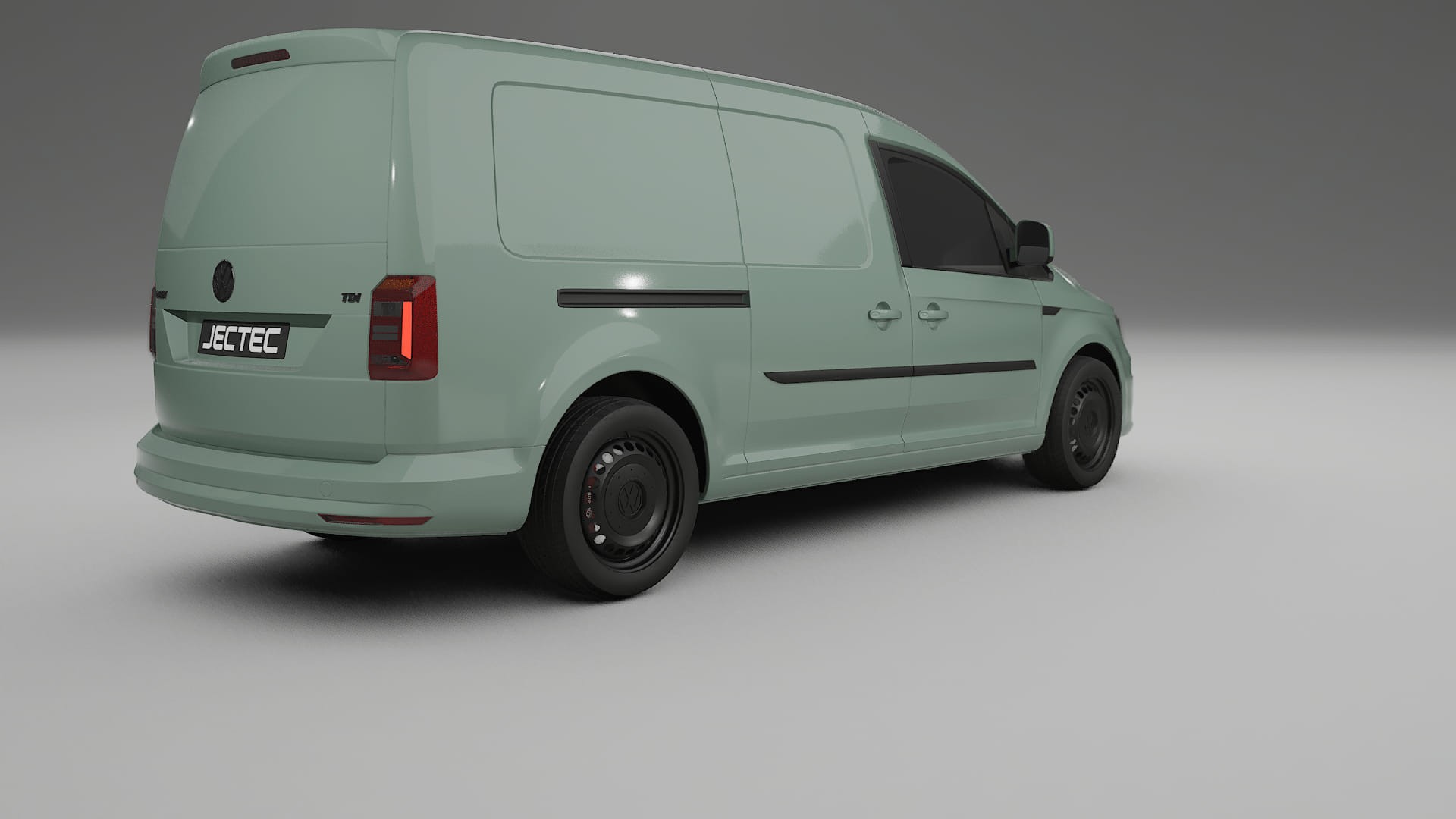 VW Caddy Maxi SB TPU Lackskyddsfilm | CINDER Färgskiftande PPF – Komplett Förskuret Kit