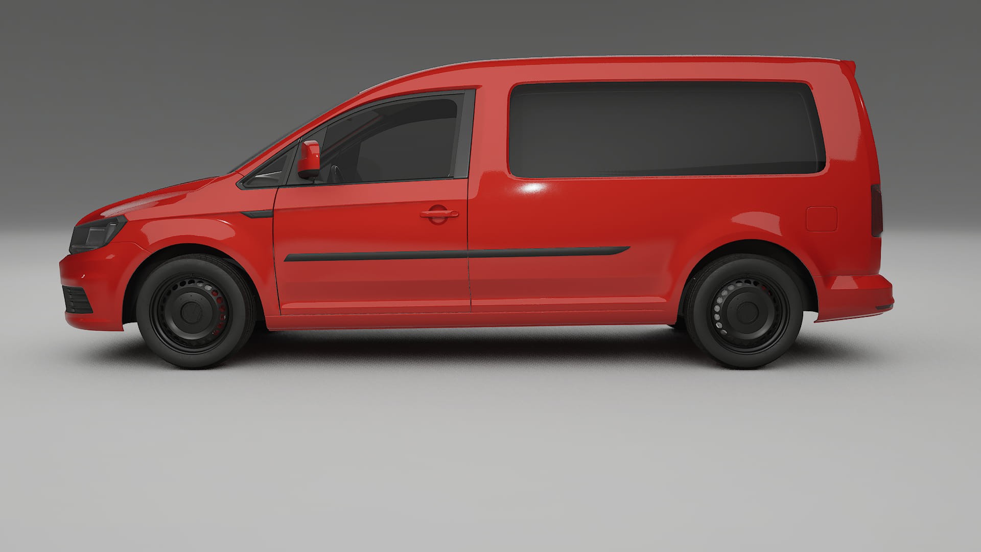 VW Caddy Maxi SB TPU Lackskyddsfilm | BLAZE Färgskiftande PPF – Komplett Förskuret Kit