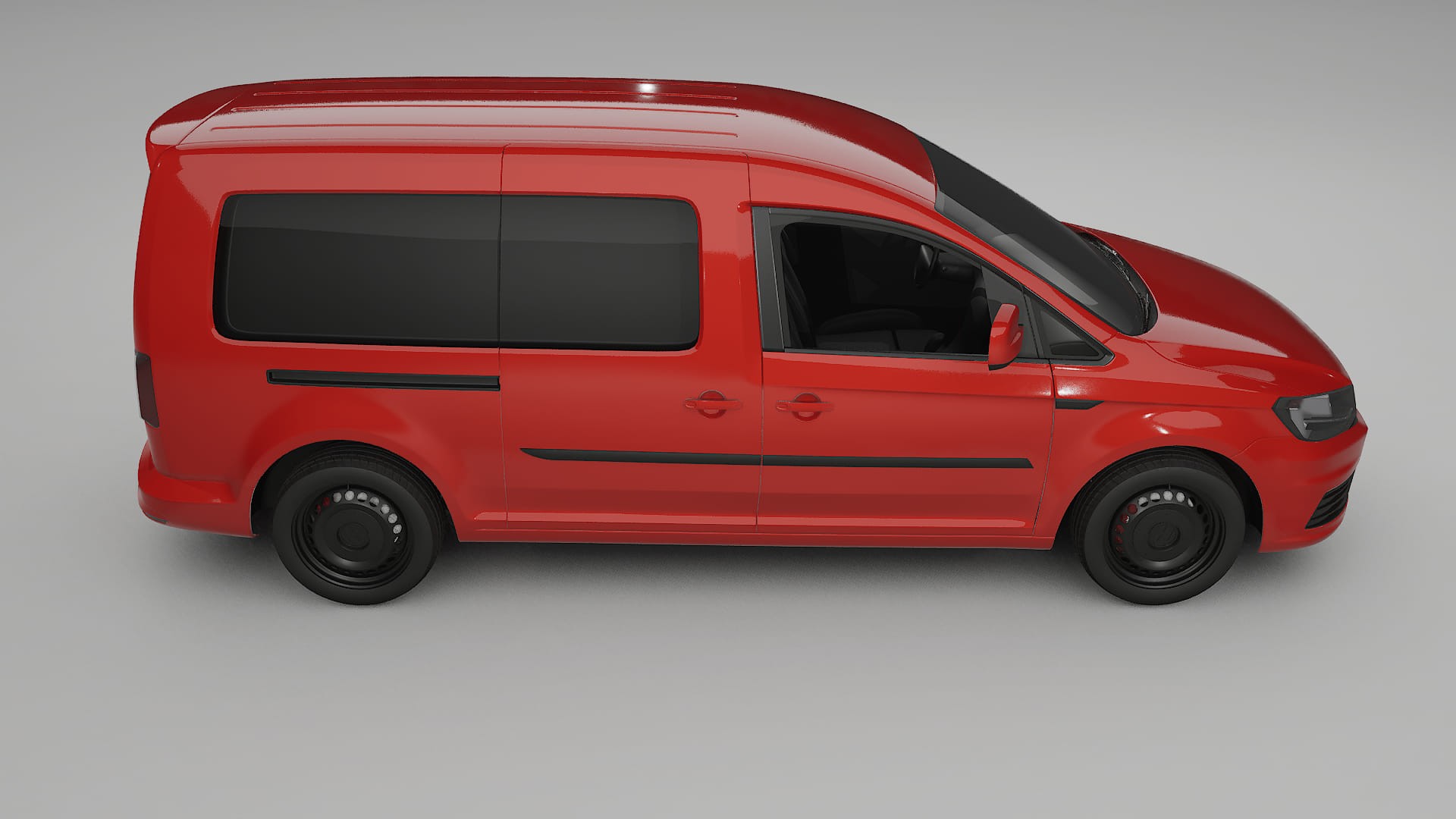 VW Caddy Maxi SB TPU Lackskyddsfilm | BLAZE Färgskiftande PPF – Komplett Förskuret Kit