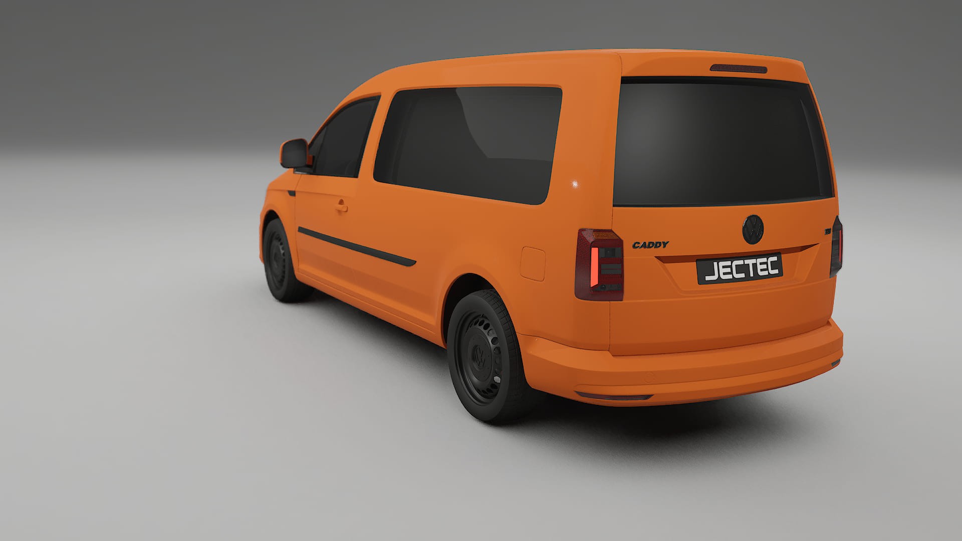 VW Caddy Maxi SB TPU Lackskyddsfilm | ROCKET Färgskiftande PPF – Komplett Förskuret Kit