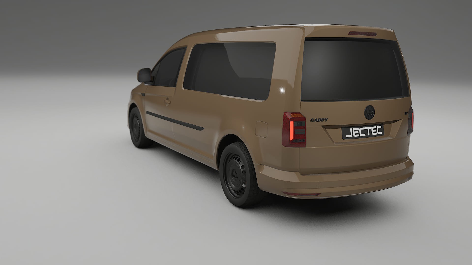 VW Caddy Maxi SB TPU Lackskyddsfilm | SAHARA Färgskiftande PPF – Komplett Förskuret Kit