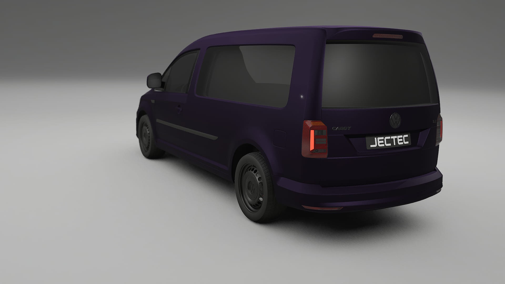 VW Caddy Maxi SB TPU Lackskyddsfilm | VIOLET Färgskiftande PPF – Komplett Förskuret Kit