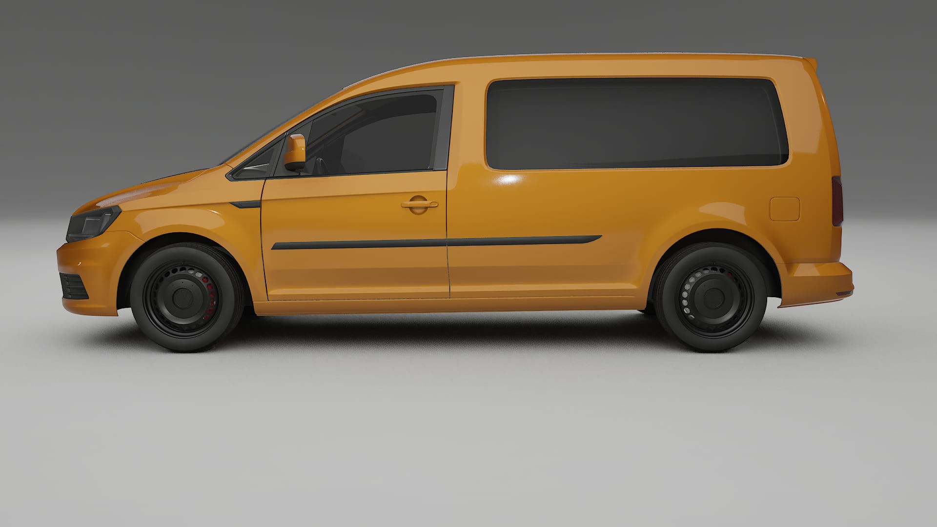 VW Caddy Maxi SB TPU Lackskyddsfilm | DAISY Färgskiftande PPF – Komplett Förskuret Kit
