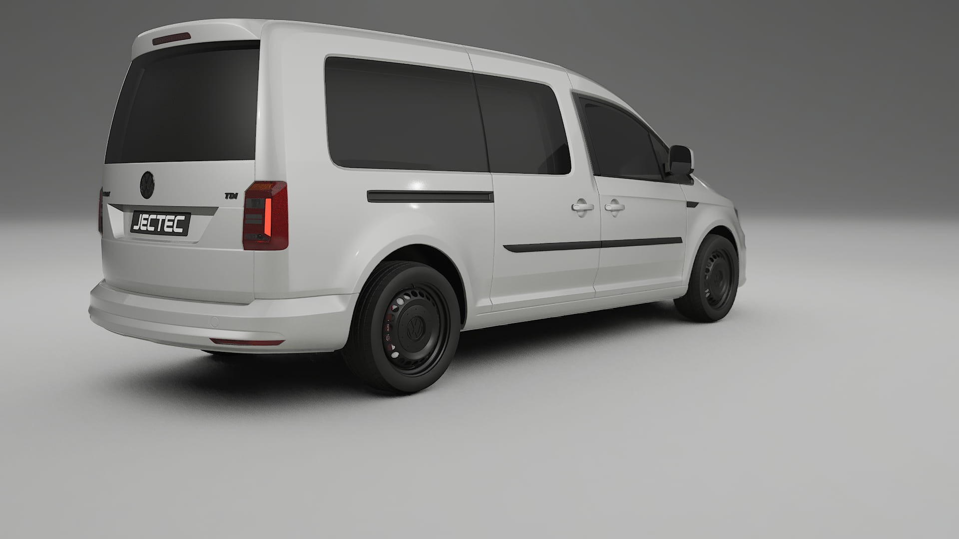 VW Caddy Maxi SB TPU Lackskyddsfilm | PEARL Färgskiftande PPF – Komplett Förskuret Kit