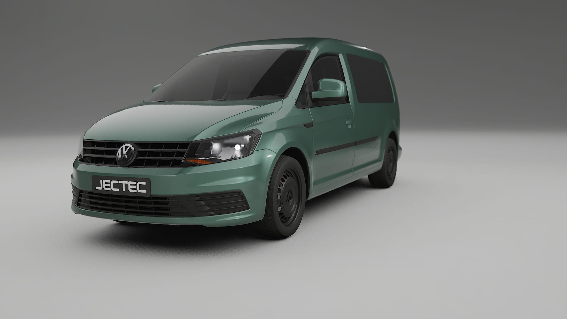 VW Caddy Maxi SB TPU Lackskyddsfilm | EVERGREEN Färgskiftande PPF – Komplett Förskuret Kit