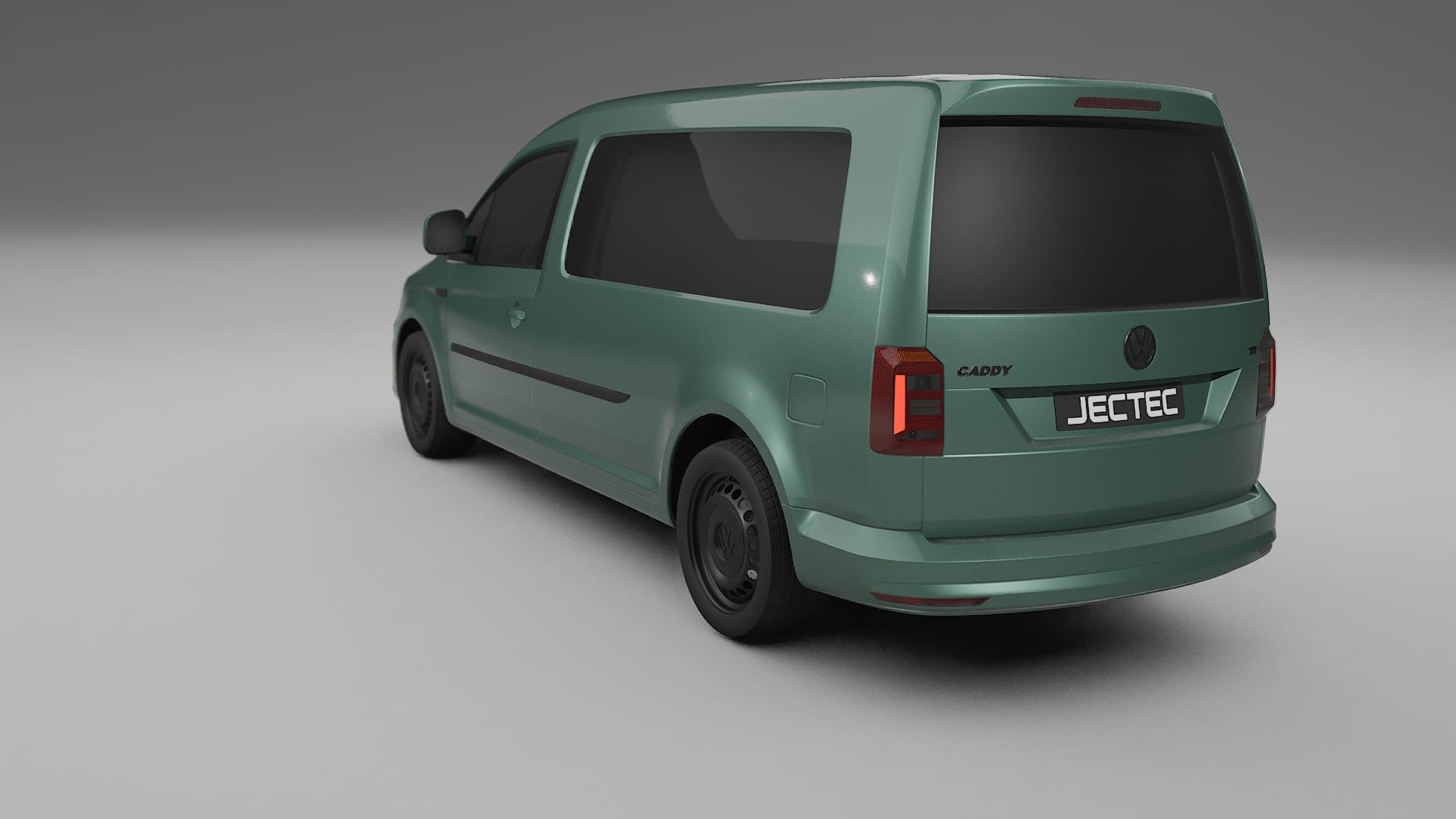 VW Caddy Maxi SB TPU Lackskyddsfilm | EVERGREEN Färgskiftande PPF – Komplett Förskuret Kit