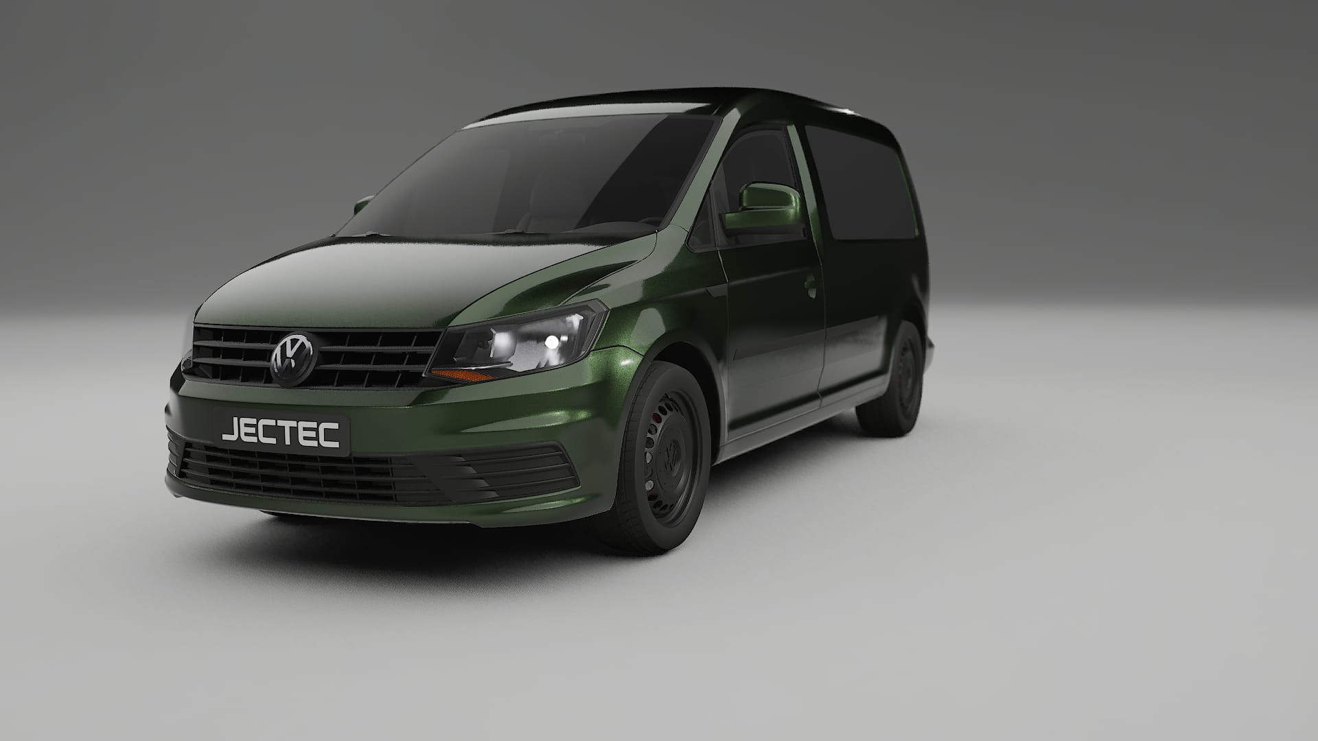 VW Caddy Maxi SB TPU Lackskyddsfilm | LAGOON Färgskiftande PPF – Komplett Förskuret Kit