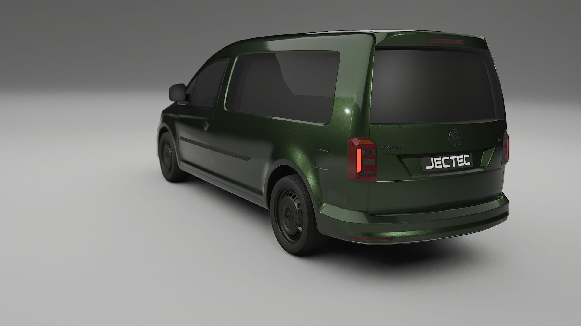 VW Caddy Maxi SB TPU Lackskyddsfilm | LAGOON Färgskiftande PPF – Komplett Förskuret Kit