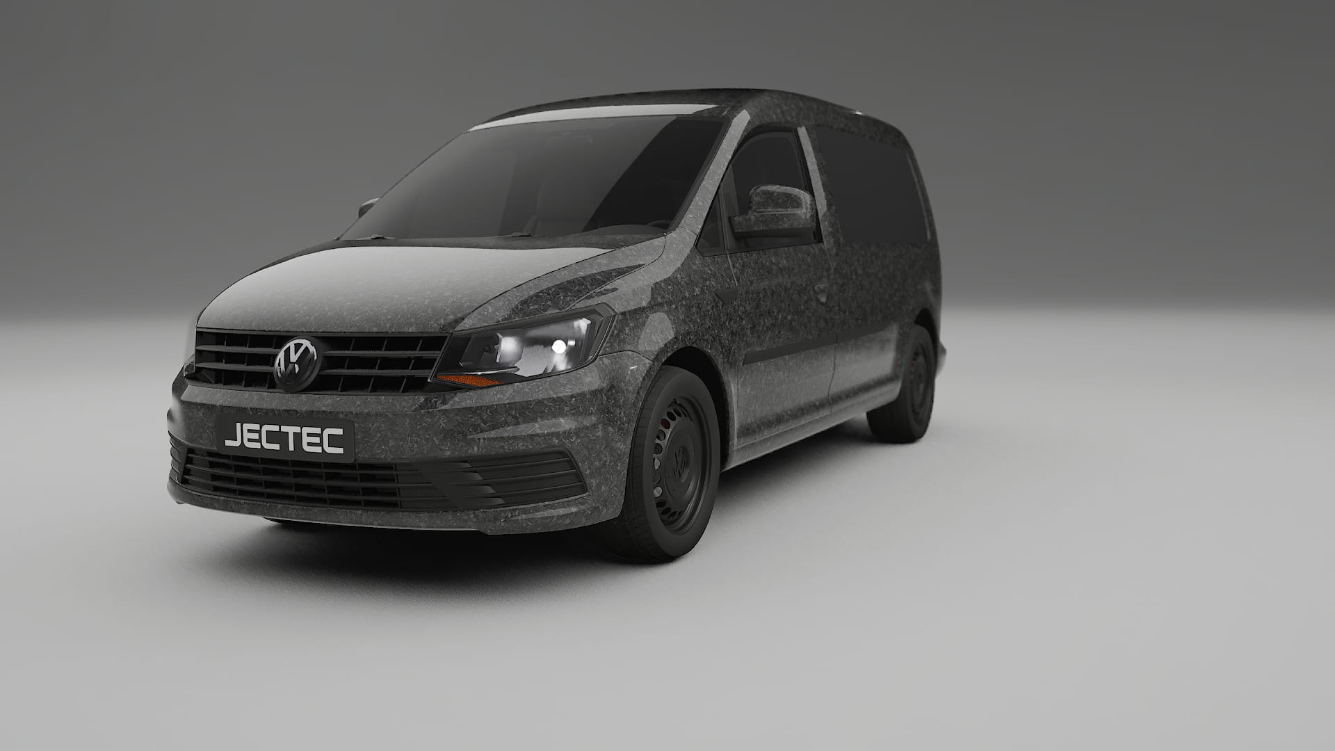 VW Caddy Maxi SB TPU Lackskyddsfilm | FORGED S Färgskiftande PPF – Komplett Förskuret Kit