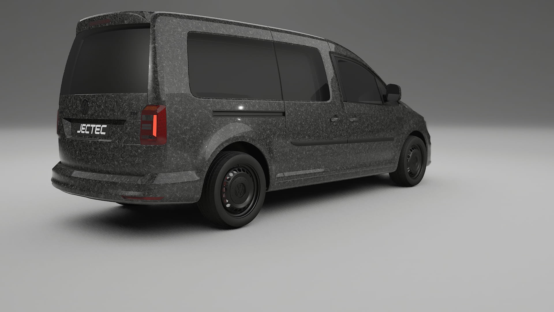 VW Caddy Maxi SB TPU Lackskyddsfilm | FORGED S Färgskiftande PPF – Komplett Förskuret Kit