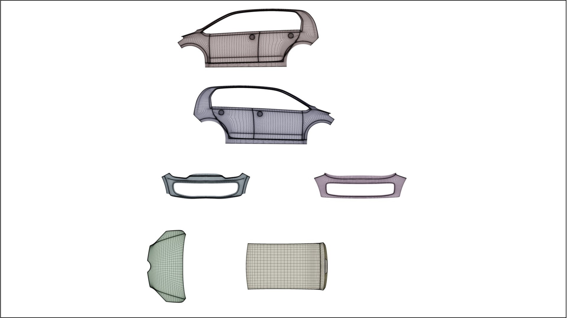 VW Cross Up TPU Lackskyddsfilm | VENOM Färgskiftande PPF – Komplett Förskuret Kit 2