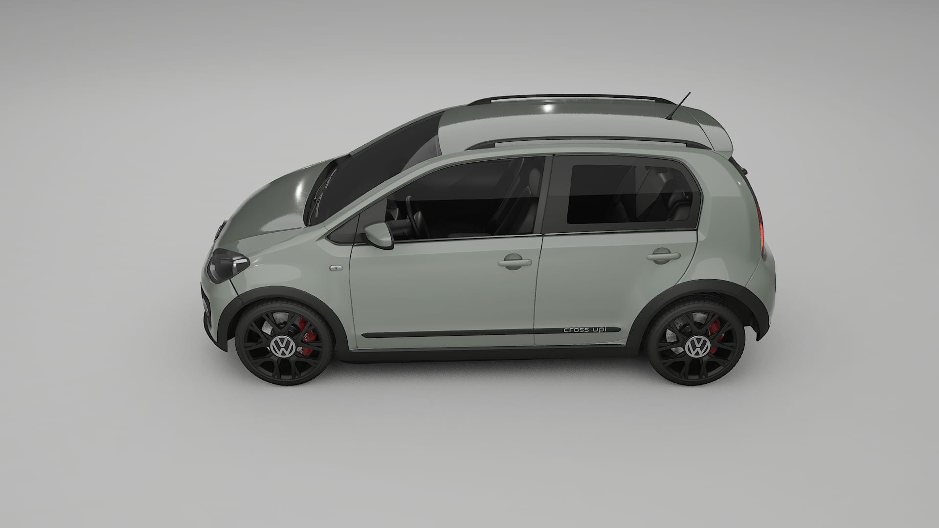 VW Cross Up TPU Lackskyddsfilm | SLATE Färgskiftande PPF – Komplett Förskuret Kit