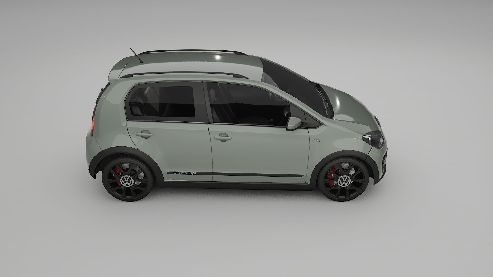 VW Cross Up TPU Lackskyddsfilm | SLATE Färgskiftande PPF – Komplett Förskuret Kit