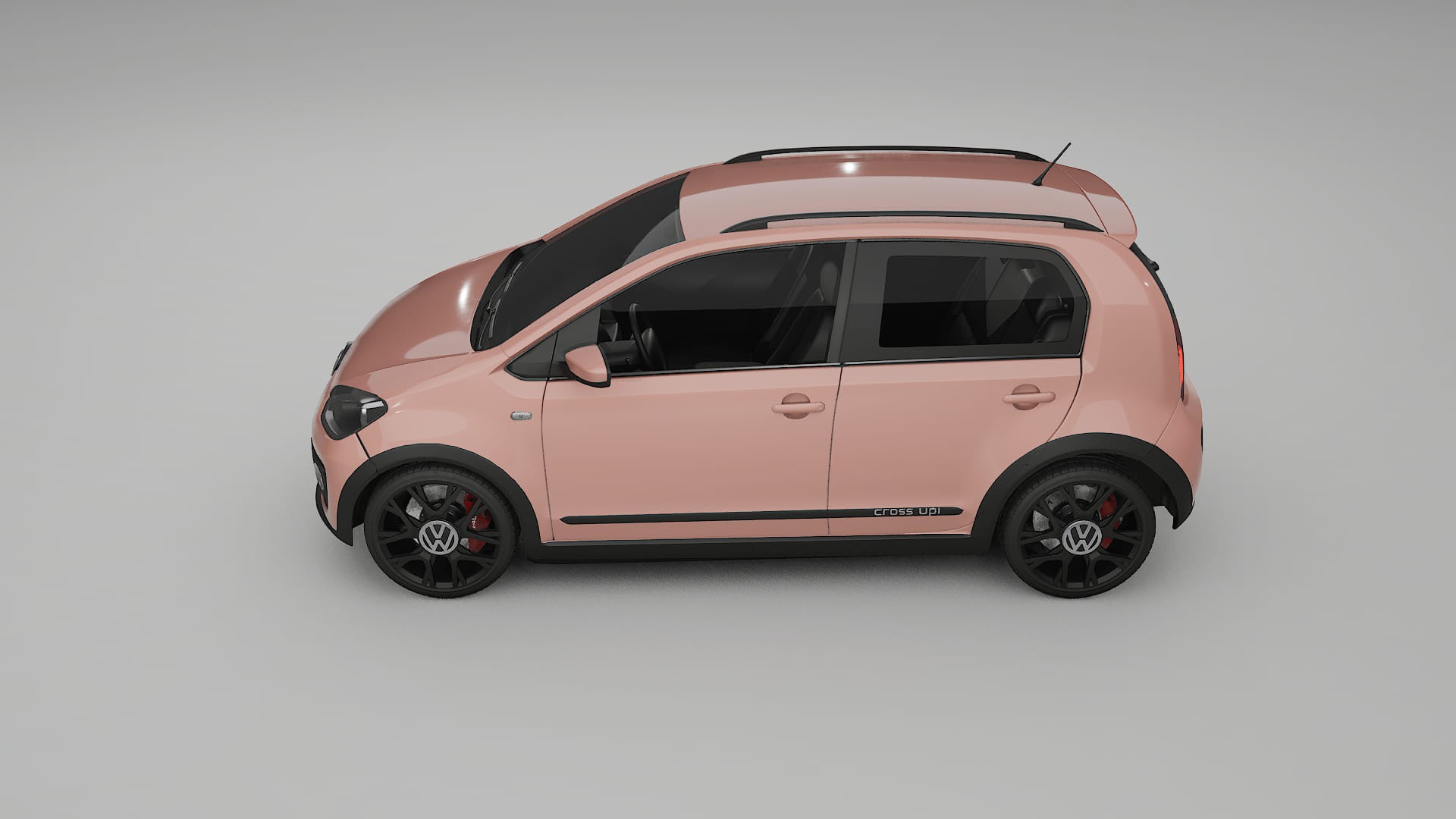 VW Cross Up TPU Lackskyddsfilm | BLUSH Färgskiftande PPF – Komplett Förskuret Kit