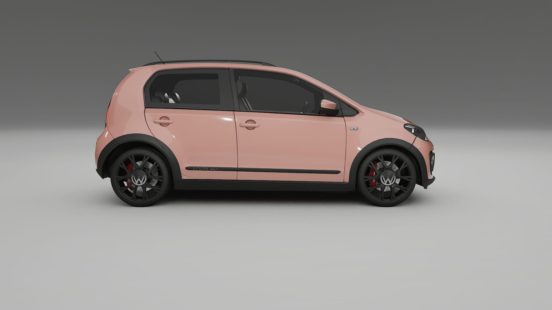 VW Cross Up TPU Lackskyddsfilm | BLUSH Färgskiftande PPF – Komplett Förskuret Kit
