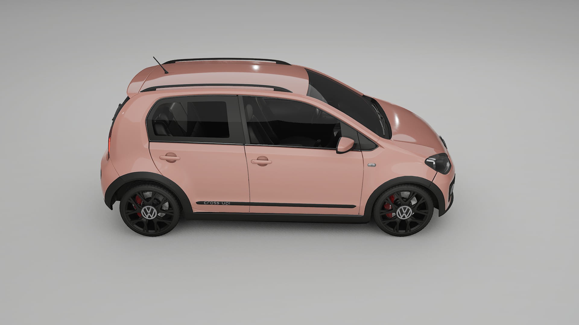 VW Cross Up TPU Lackskyddsfilm | BLUSH Färgskiftande PPF – Komplett Förskuret Kit