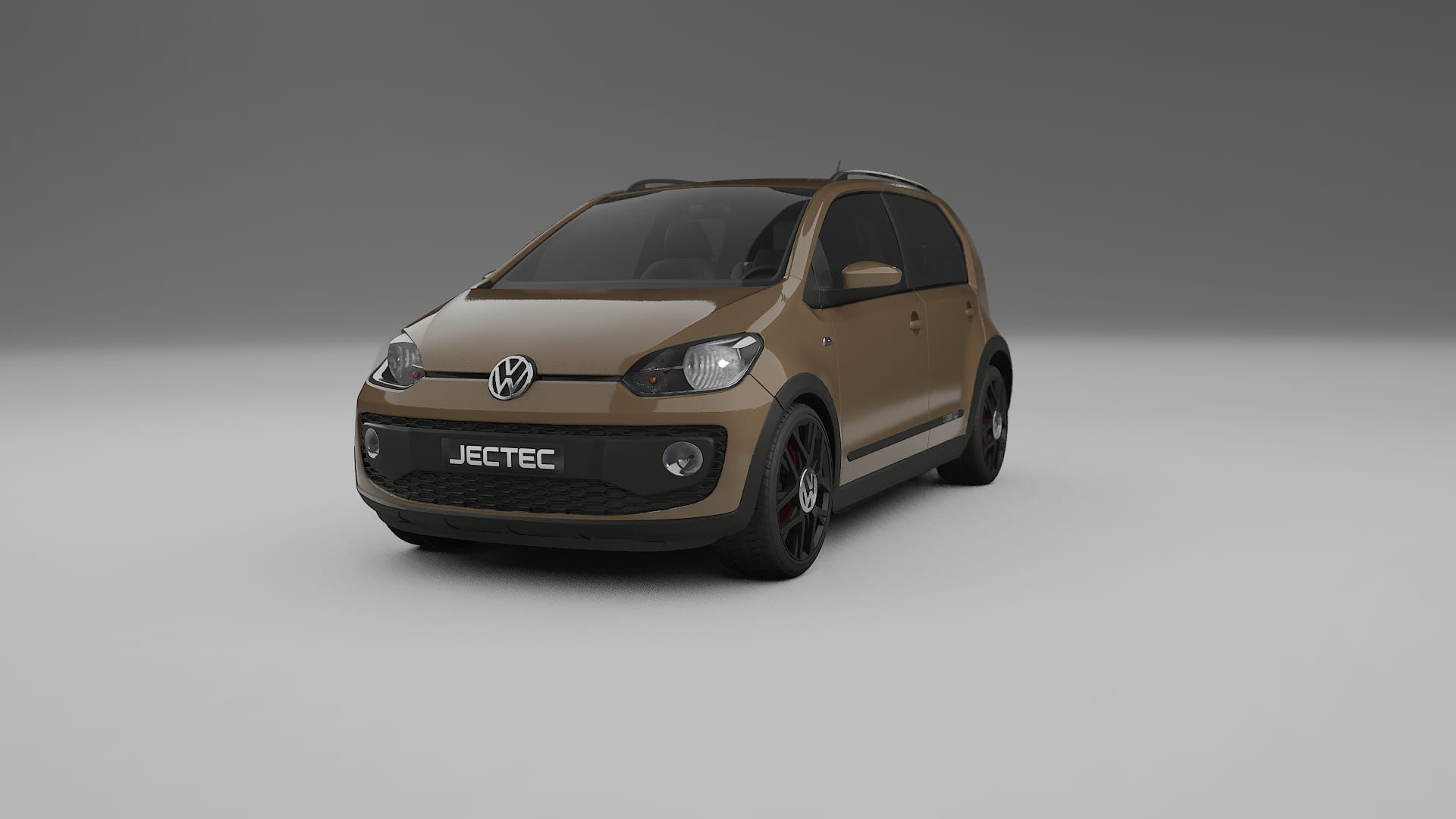 VW Cross Up TPU Lackskyddsfilm | SAHARA Färgskiftande PPF – Komplett Förskuret Kit