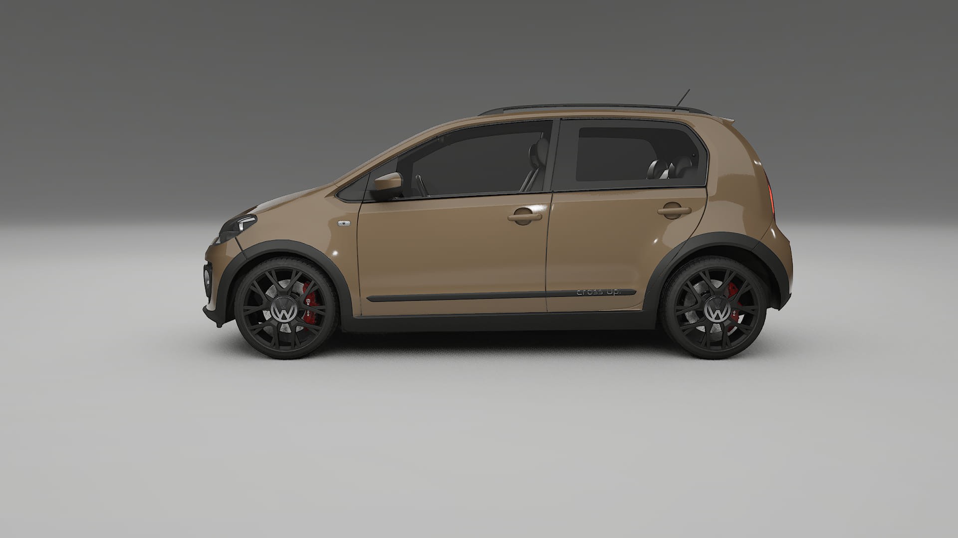 VW Cross Up TPU Lackskyddsfilm | SAHARA Färgskiftande PPF – Komplett Förskuret Kit