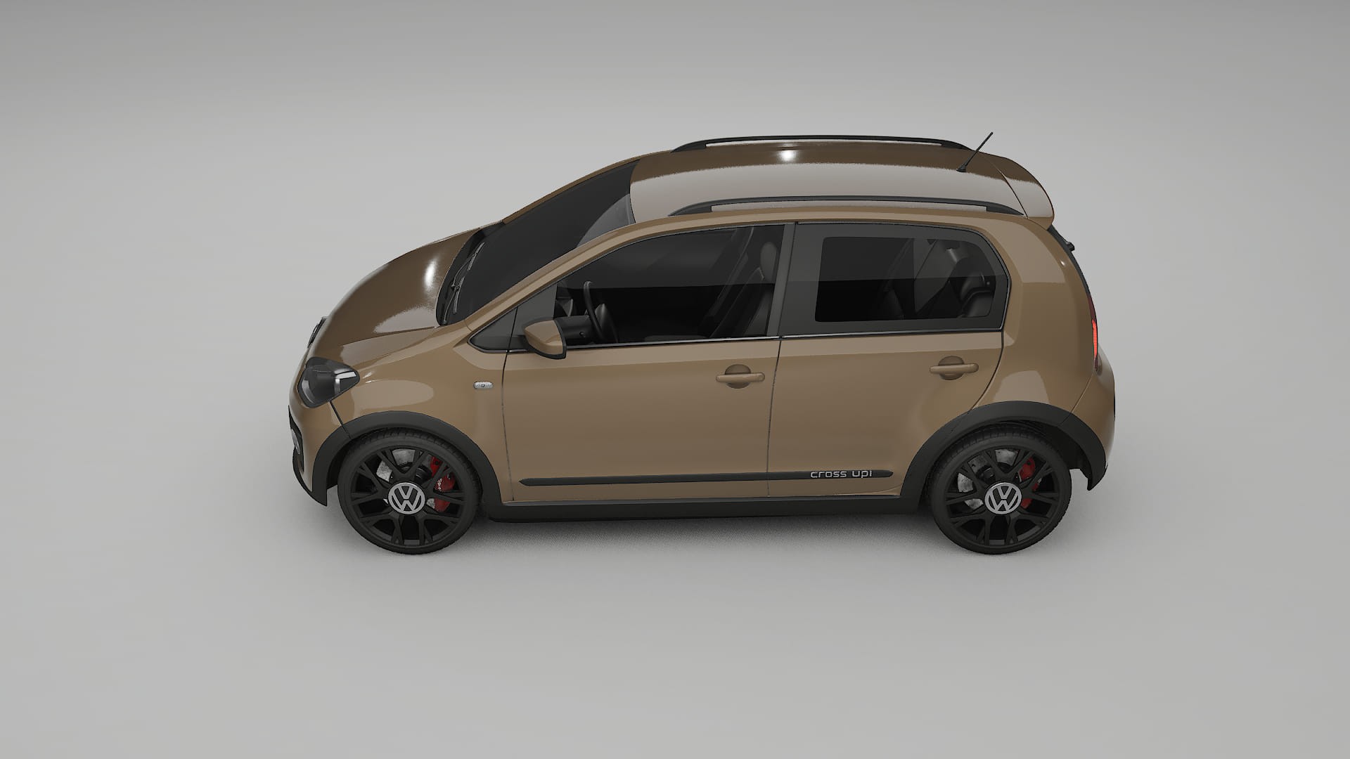 VW Cross Up TPU Lackskyddsfilm | SAHARA Färgskiftande PPF – Komplett Förskuret Kit