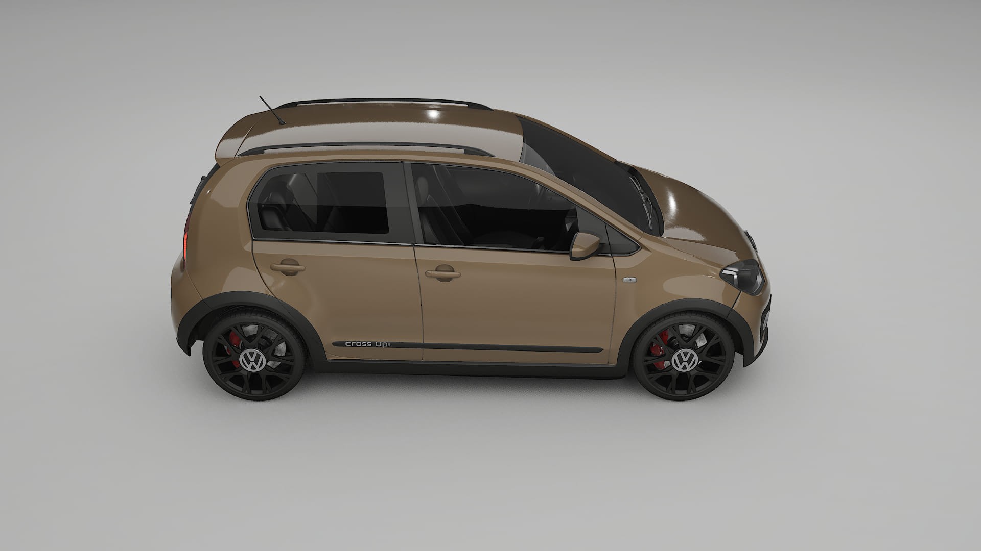 VW Cross Up TPU Lackskyddsfilm | SAHARA Färgskiftande PPF – Komplett Förskuret Kit