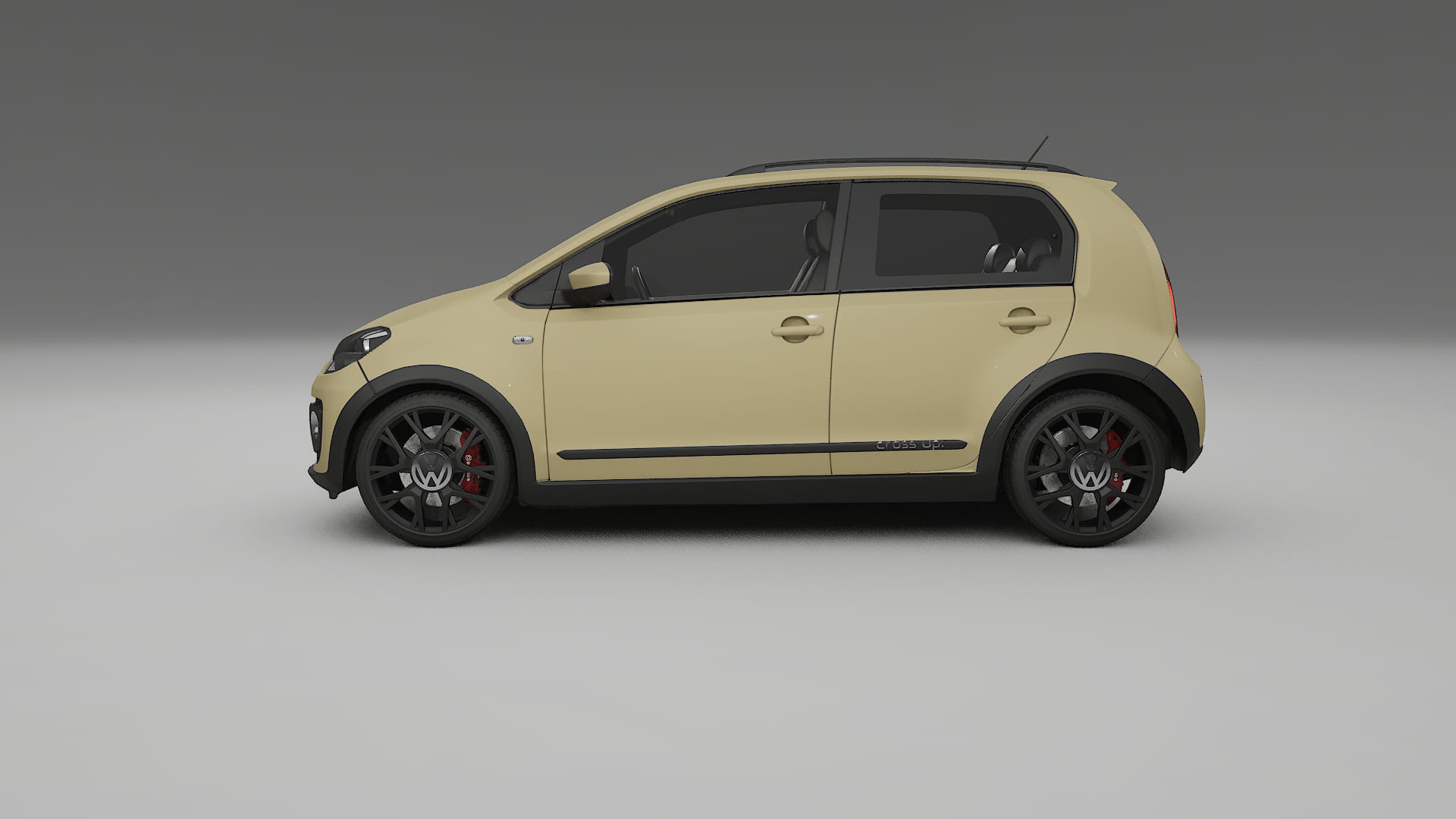 VW Cross Up TPU Lackskyddsfilm | SAND Färgskiftande PPF – Komplett Förskuret Kit