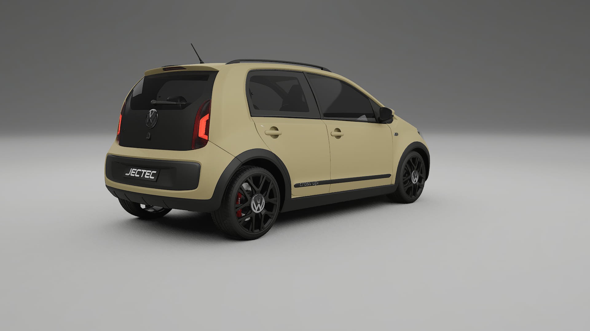 VW Cross Up TPU Lackskyddsfilm | SAND Färgskiftande PPF – Komplett Förskuret Kit