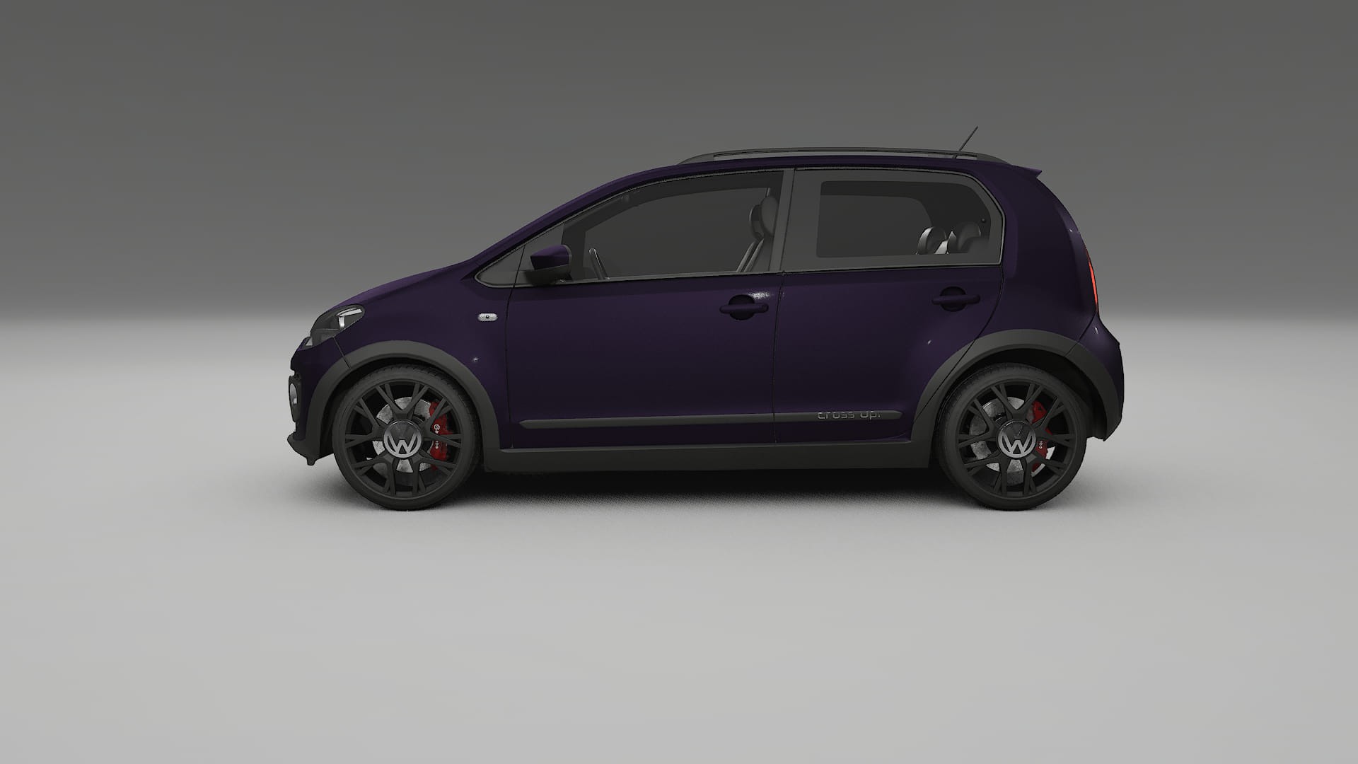 VW Cross Up TPU Lackskyddsfilm | VIOLET Färgskiftande PPF – Komplett Förskuret Kit
