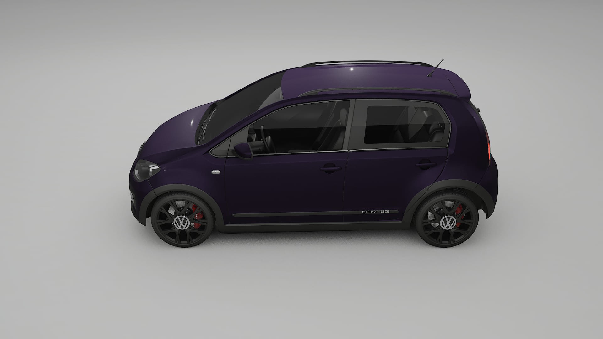VW Cross Up TPU Lackskyddsfilm | VIOLET Färgskiftande PPF – Komplett Förskuret Kit