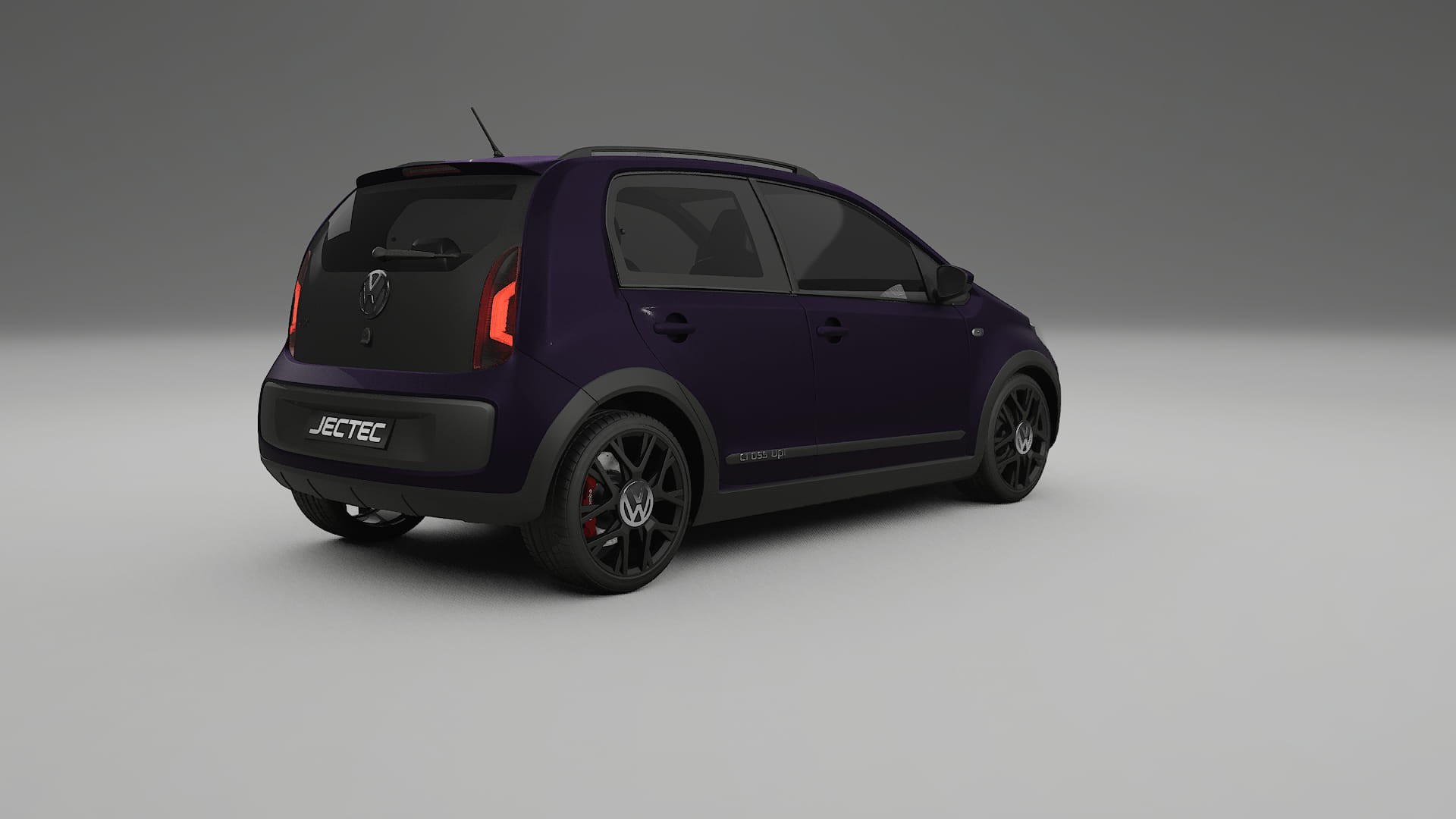 VW Cross Up TPU Lackskyddsfilm | VIOLET Färgskiftande PPF – Komplett Förskuret Kit
