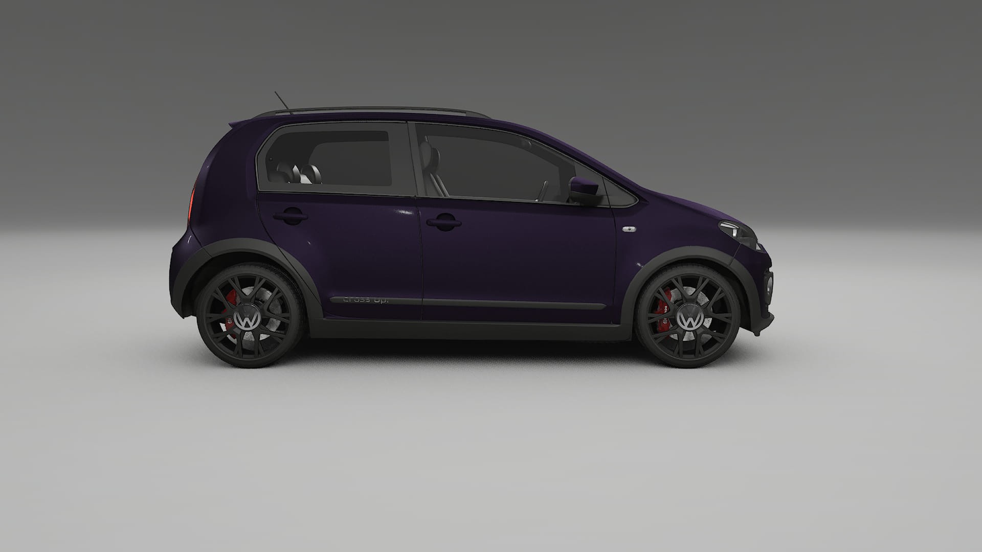 VW Cross Up TPU Lackskyddsfilm | VIOLET Färgskiftande PPF – Komplett Förskuret Kit