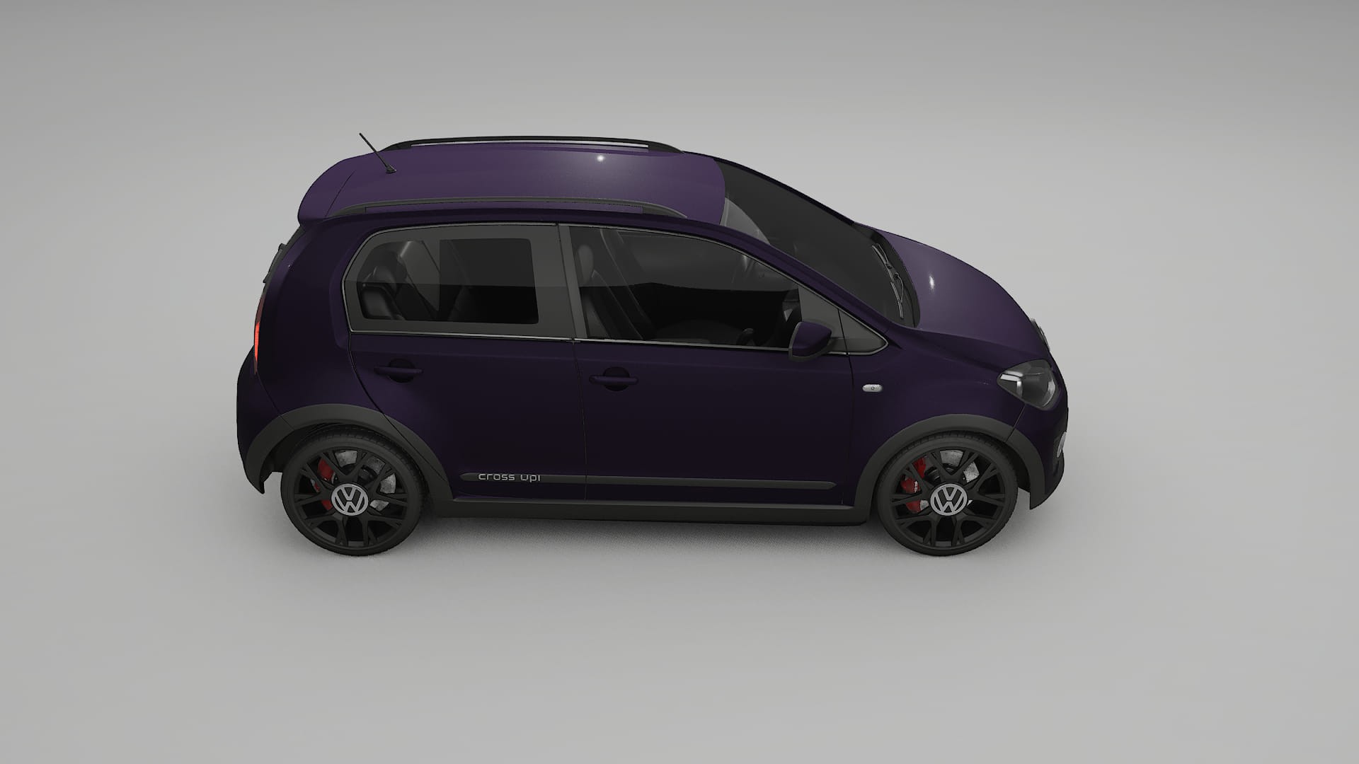 VW Cross Up TPU Lackskyddsfilm | VIOLET Färgskiftande PPF – Komplett Förskuret Kit