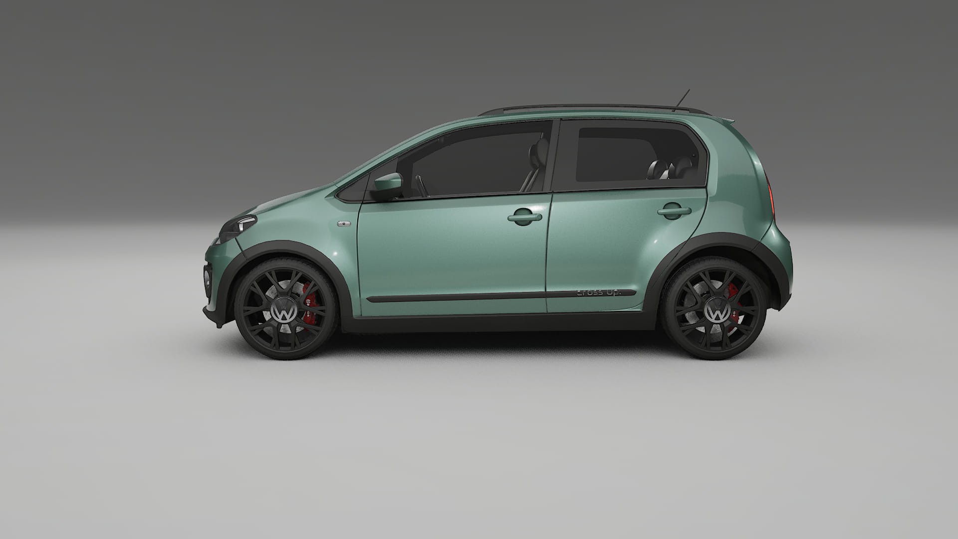 VW Cross Up TPU Lackskyddsfilm | EVERGREEN Färgskiftande PPF – Komplett Förskuret Kit