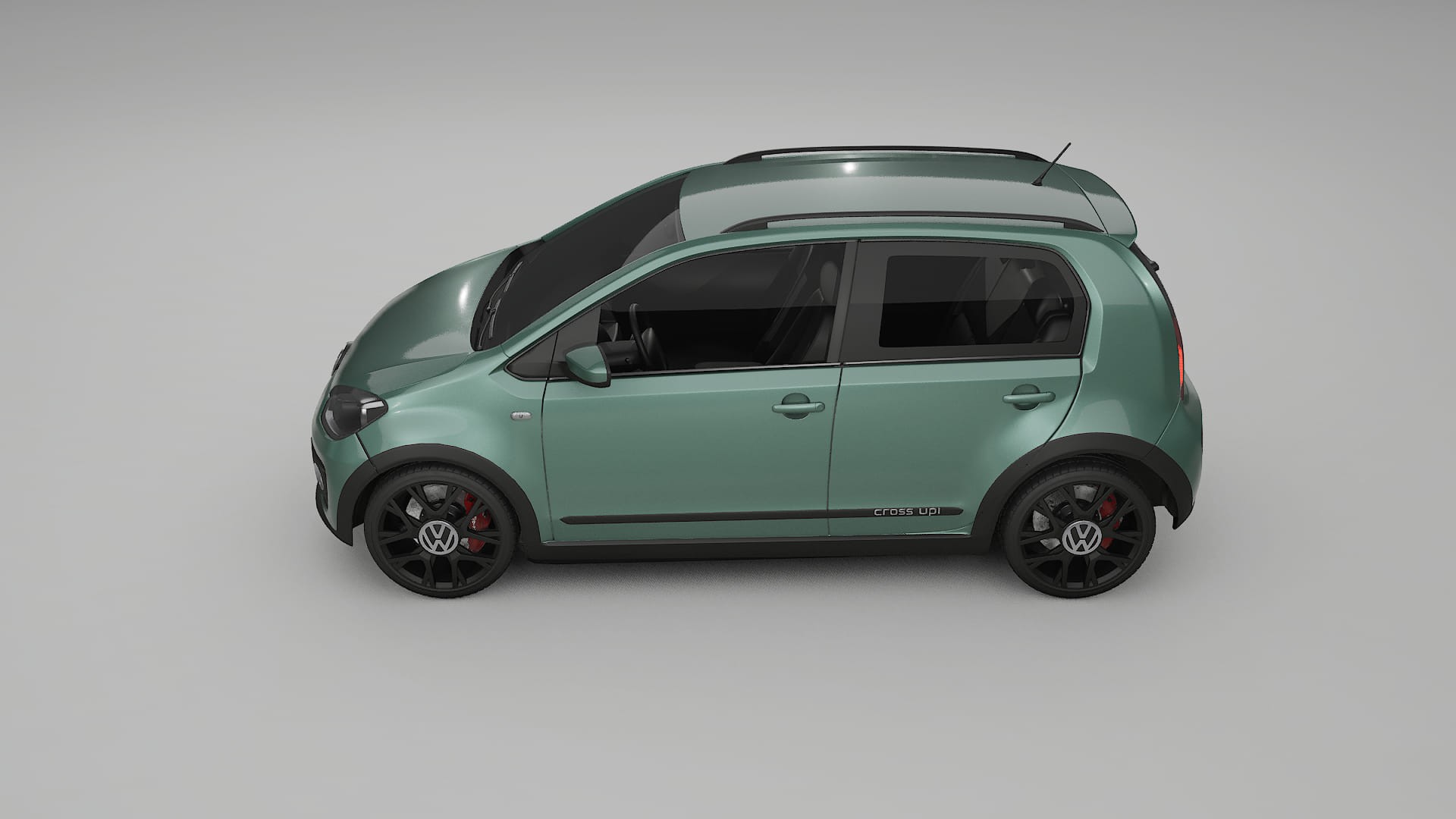 VW Cross Up TPU Lackskyddsfilm | EVERGREEN Färgskiftande PPF – Komplett Förskuret Kit