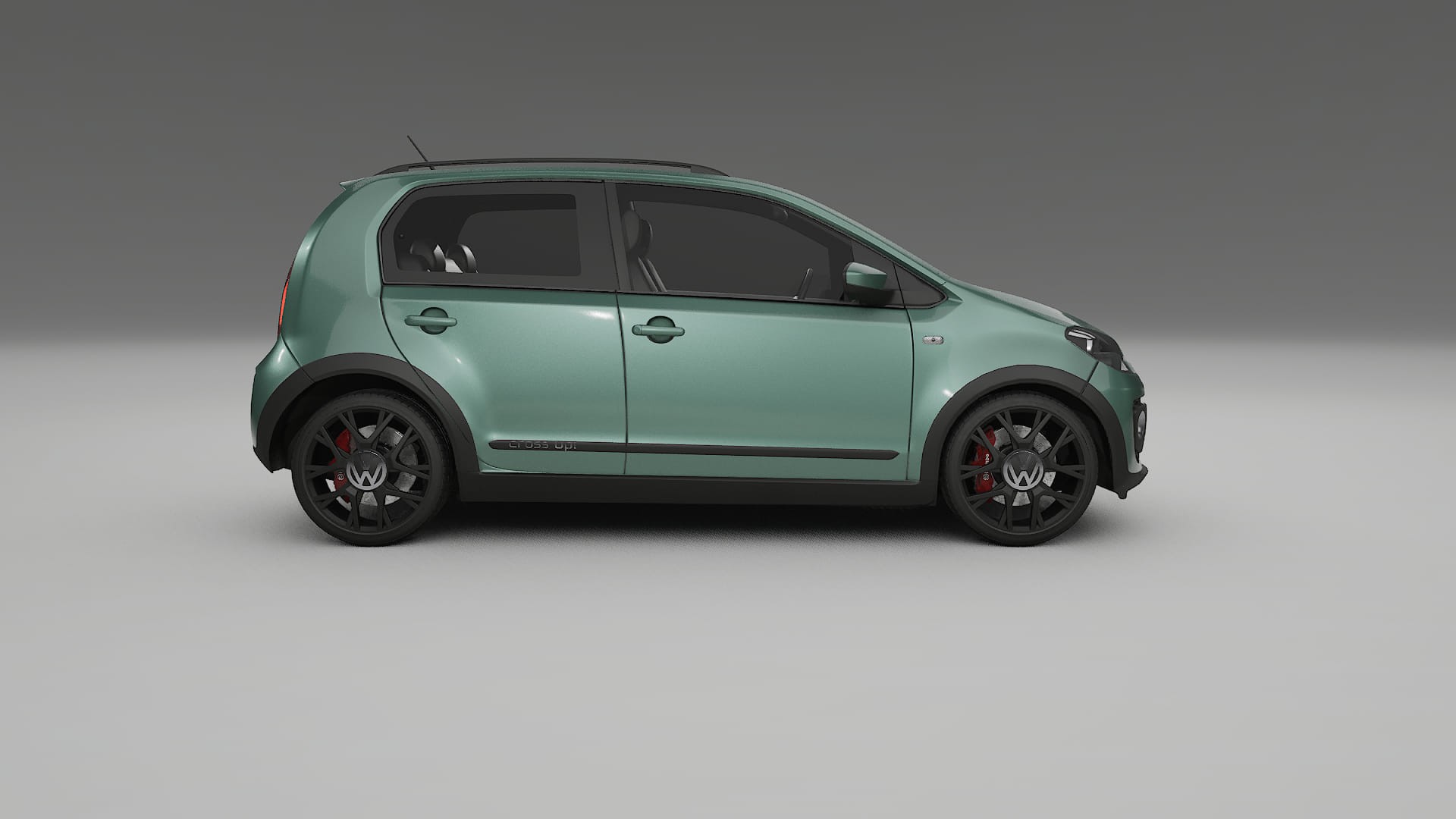 VW Cross Up TPU Lackskyddsfilm | EVERGREEN Färgskiftande PPF – Komplett Förskuret Kit