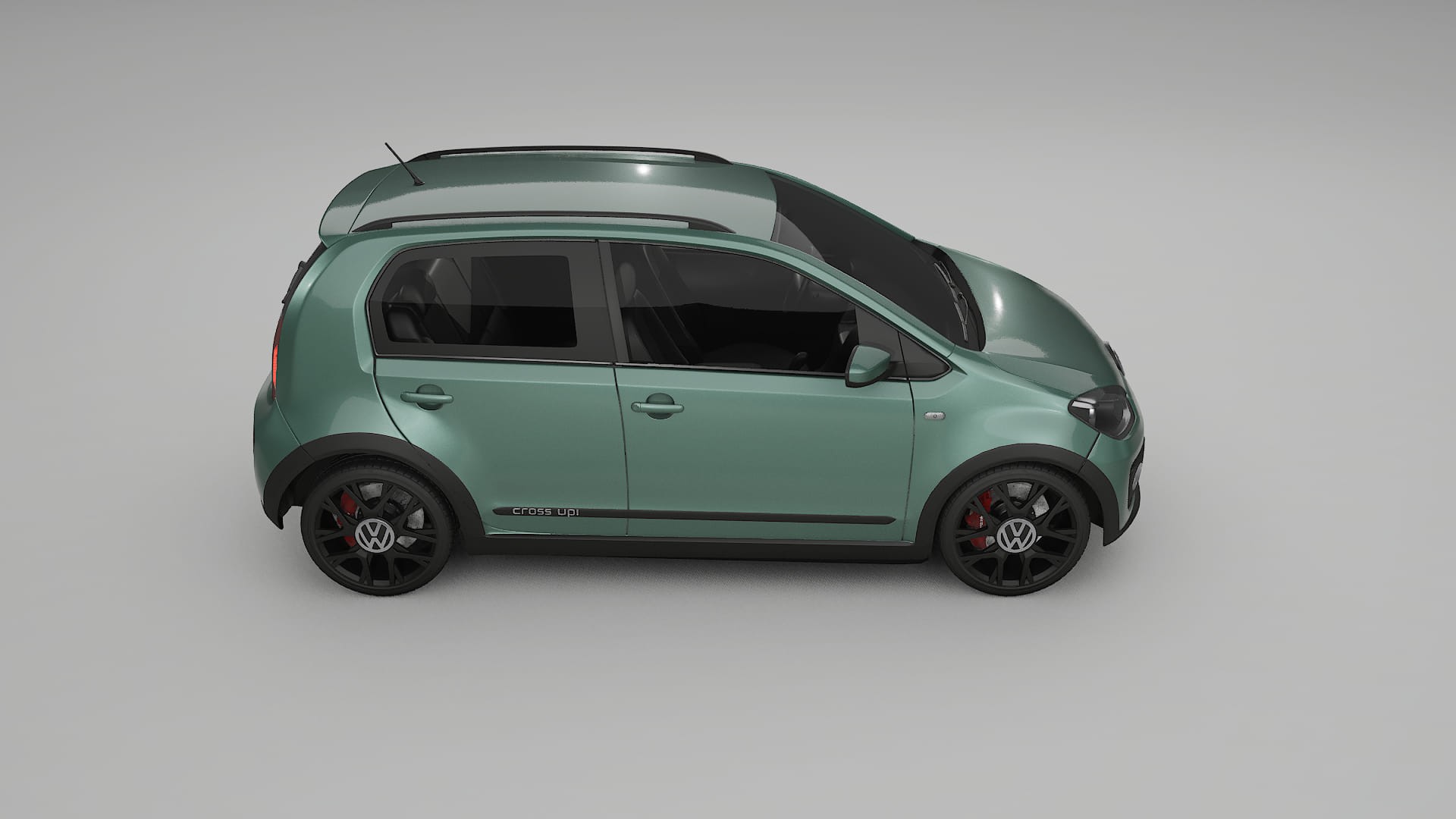 VW Cross Up TPU Lackskyddsfilm | EVERGREEN Färgskiftande PPF – Komplett Förskuret Kit