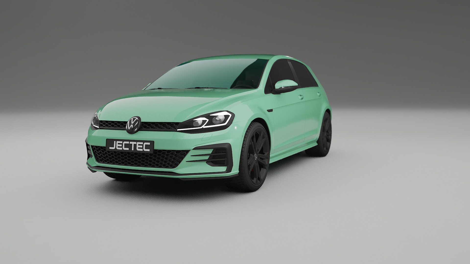 VW Golf Mk7 TPU Lackskyddsfilm | DUSTY Färgskiftande PPF – Komplett Förskuret Kit