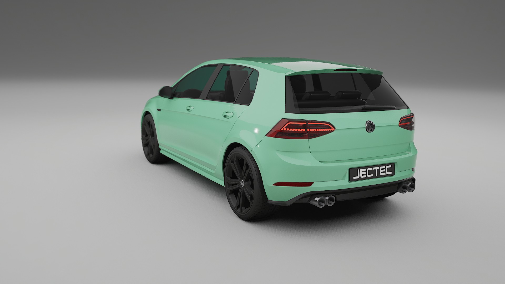 VW Golf Mk7 TPU Lackskyddsfilm | DUSTY Färgskiftande PPF – Komplett Förskuret Kit