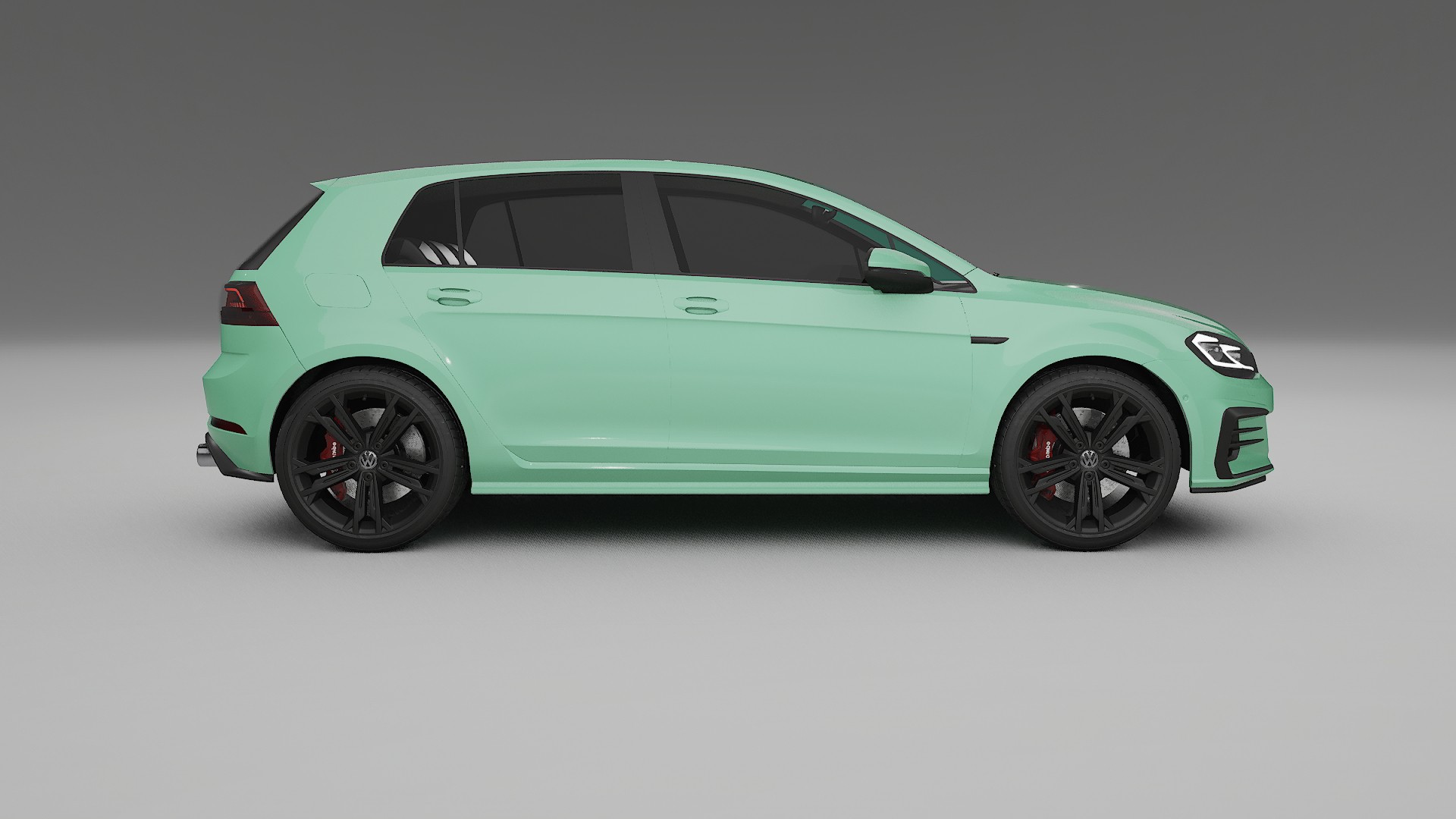 VW Golf Mk7 TPU Lackskyddsfilm | DUSTY Färgskiftande PPF – Komplett Förskuret Kit