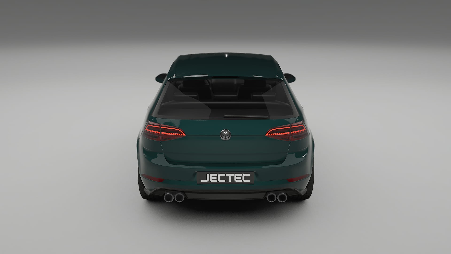 VW Golf Mk7 TPU Lackskyddsfilm | INFERNO Färgskiftande PPF – Komplett Förskuret Kit