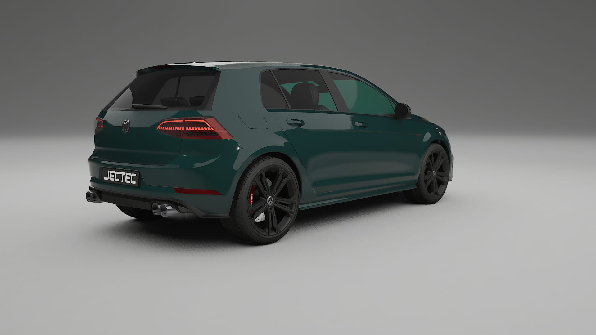 VW Golf Mk7 TPU Lackskyddsfilm | INFERNO Färgskiftande PPF – Komplett Förskuret Kit