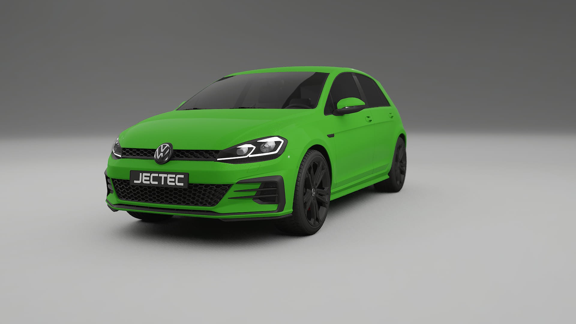 VW Golf Mk7 TPU Lackskyddsfilm | VENOM Färgskiftande PPF – Komplett Förskuret Kit